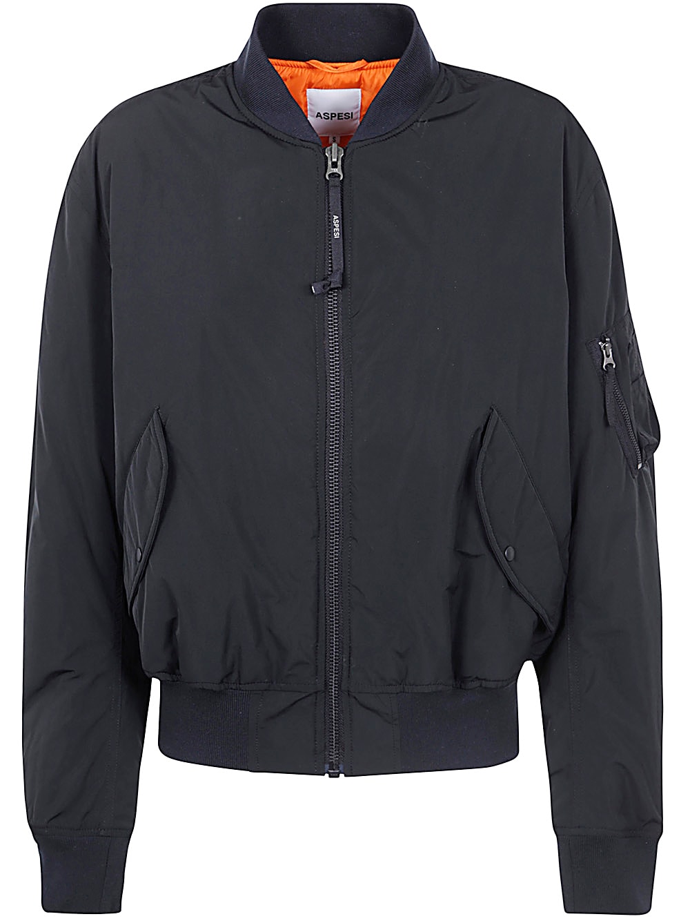 Shop Aspesi Gunner Ii W Bomber Jacket In Black