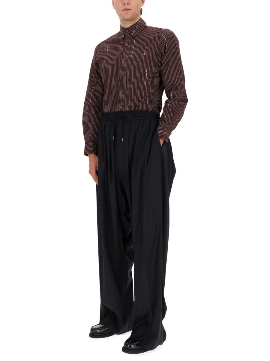 Vivienne Westwood Shirt Krall In Burgundy