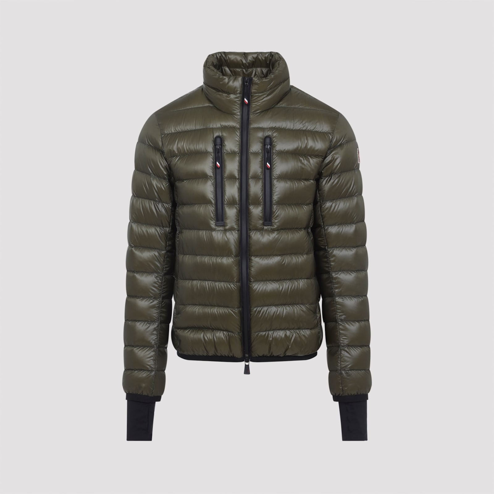 Moncler Hers Padded Jacket Zipped Pockets In Multi
