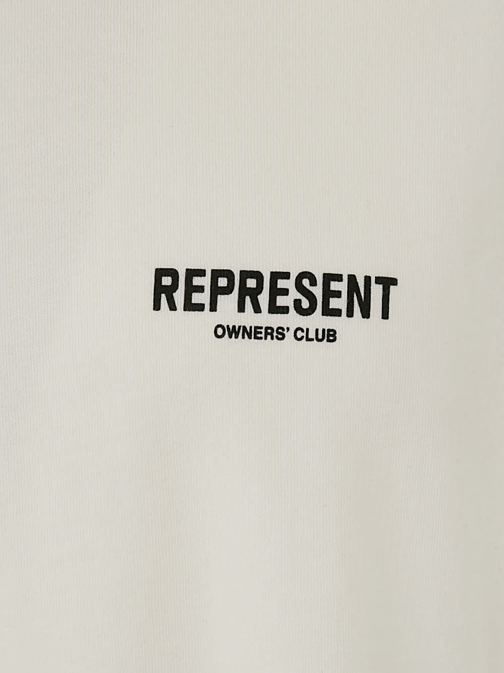 Shop Represent Owners Club T-shirt In Flat White