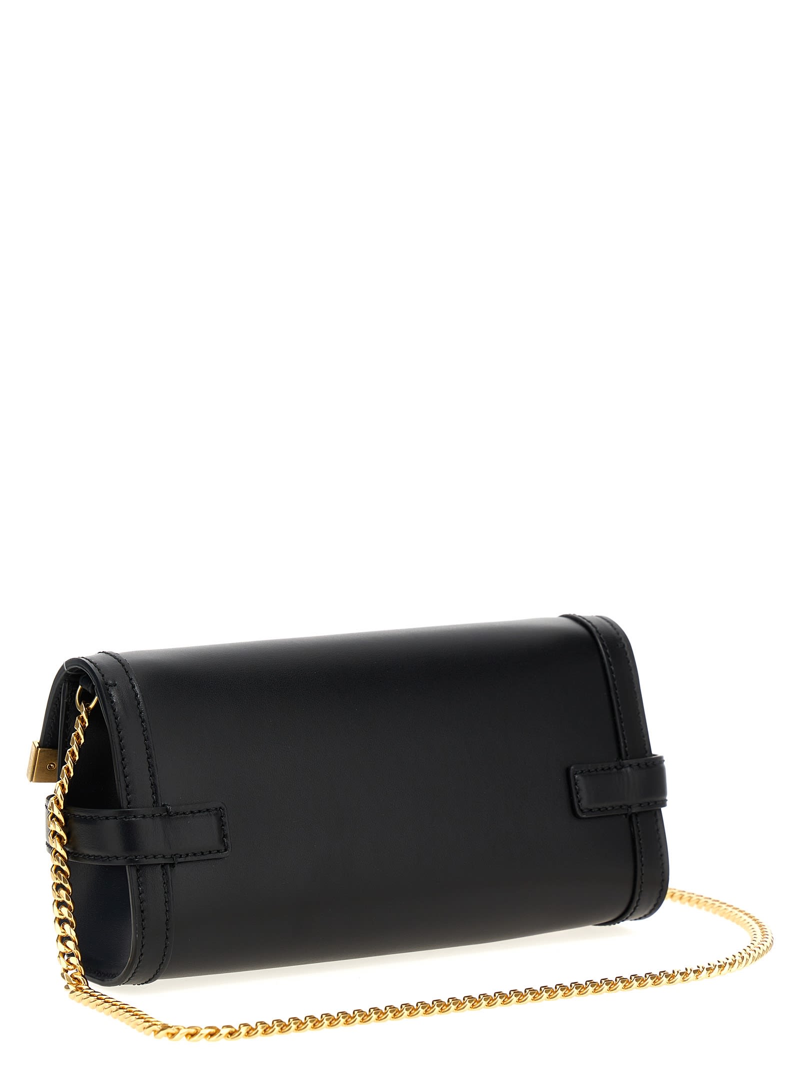 Shop Balmain B-buzz 23 Clutch In Black