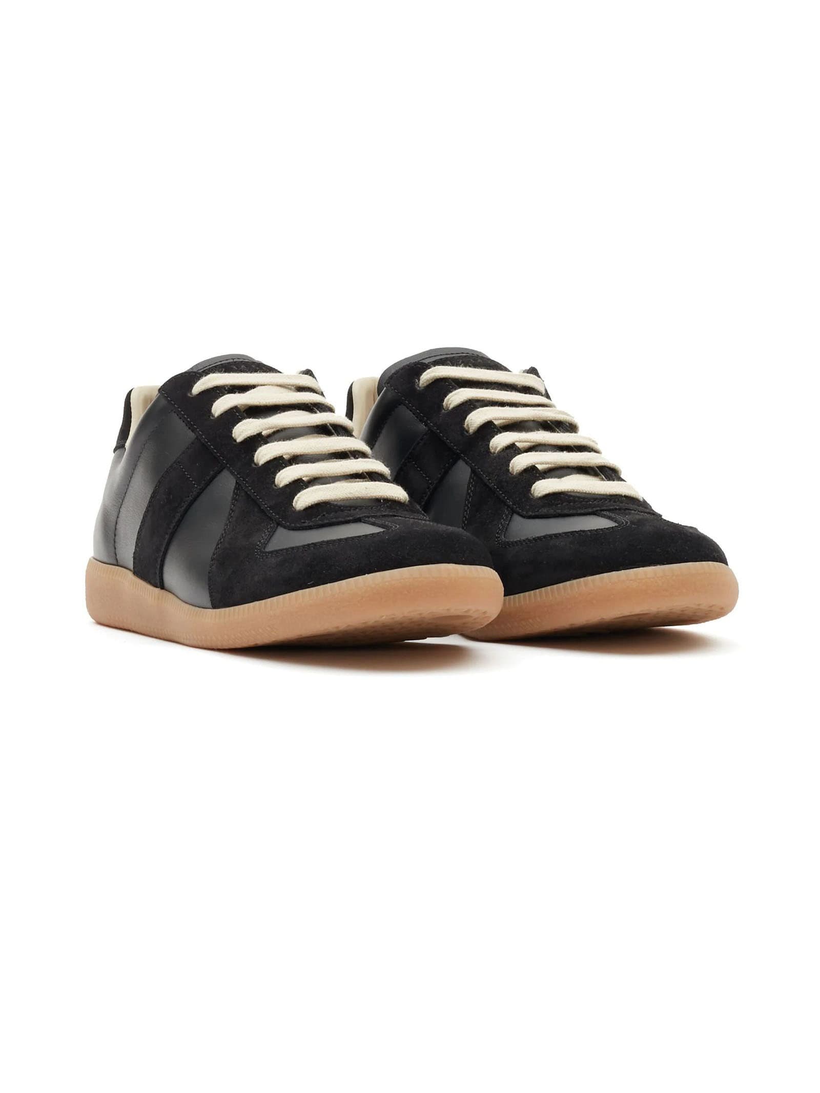 Shop Maison Margiela Sneakers Black