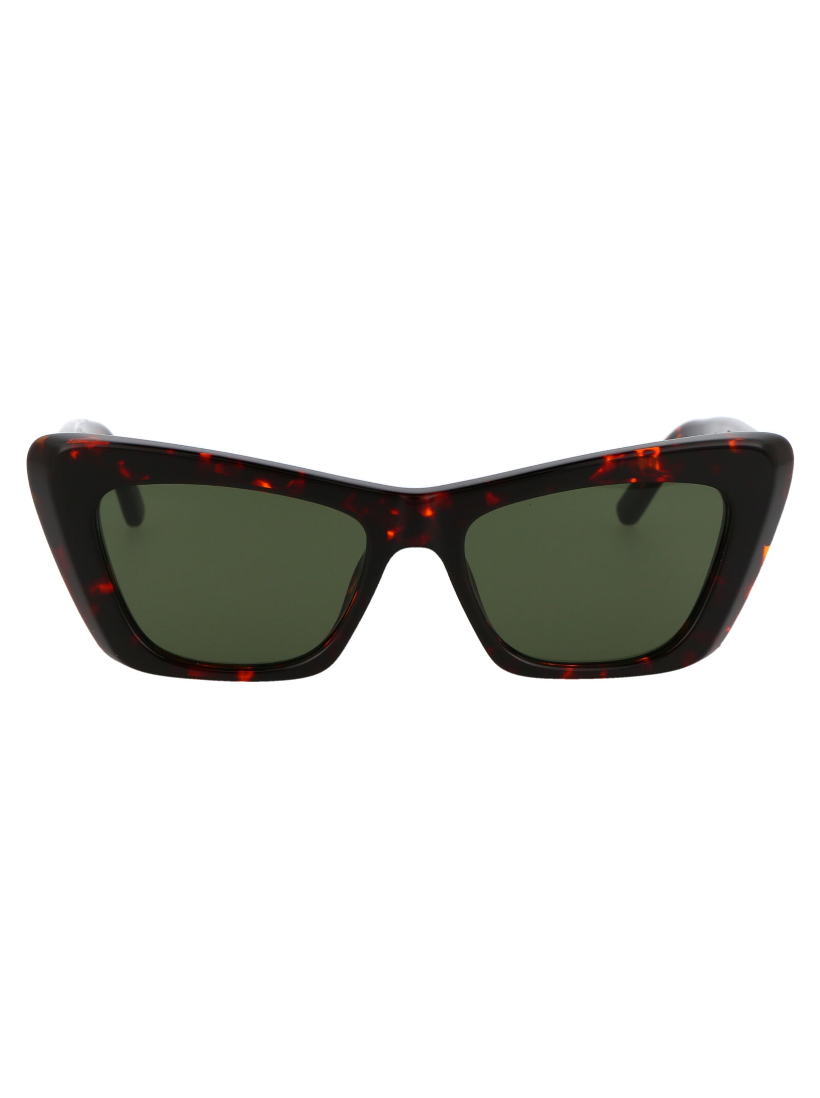 Shop Palm Angels Hermosa Sunglasses In 6055 Dark Havana