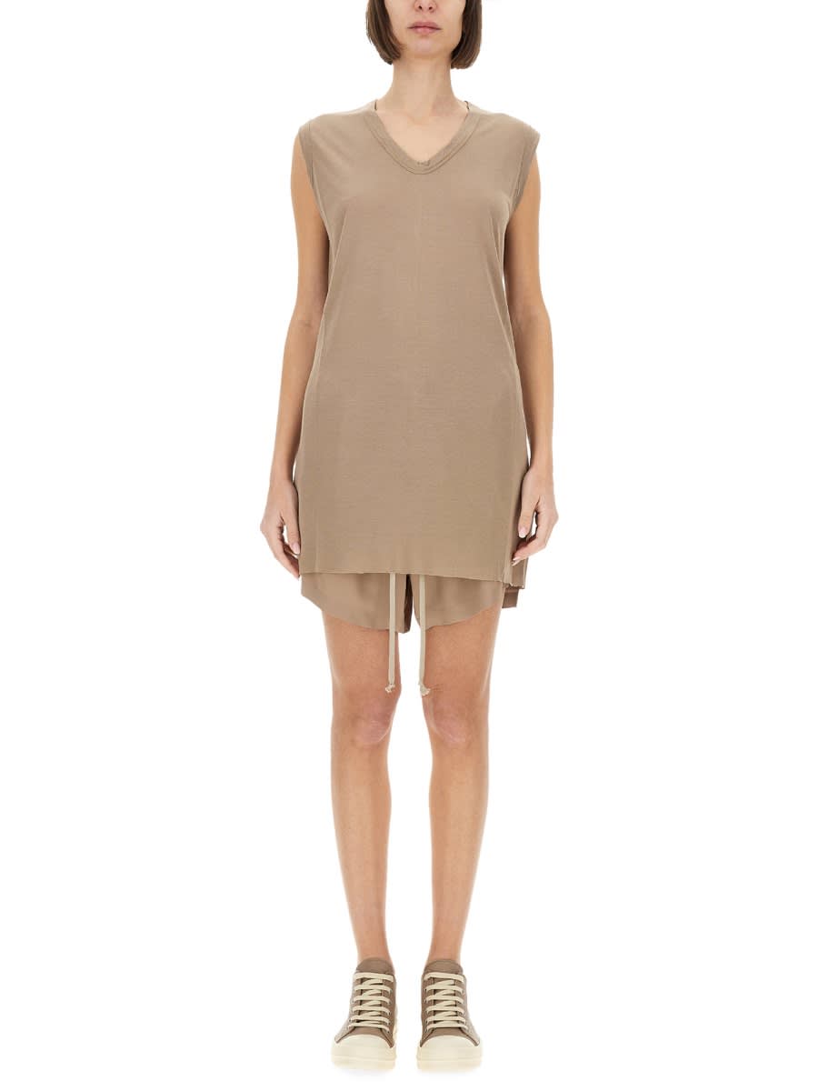 RICK OWENS JERSEY TOP