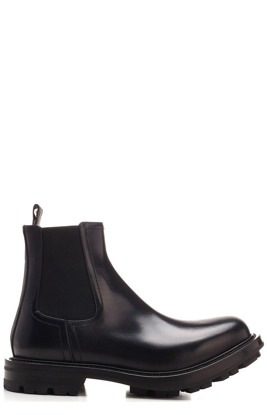 Alexander McQueen Chunky Sole Ankle Boots