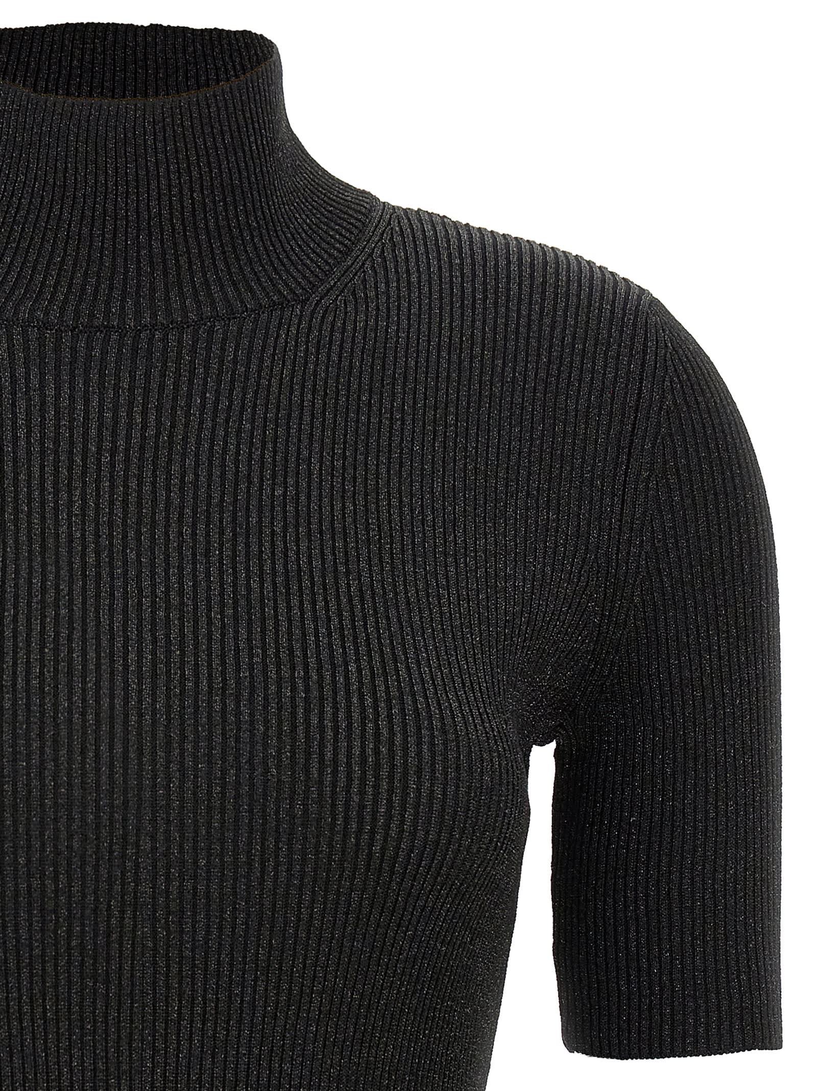 Shop Missoni Glitter Sweater In Black