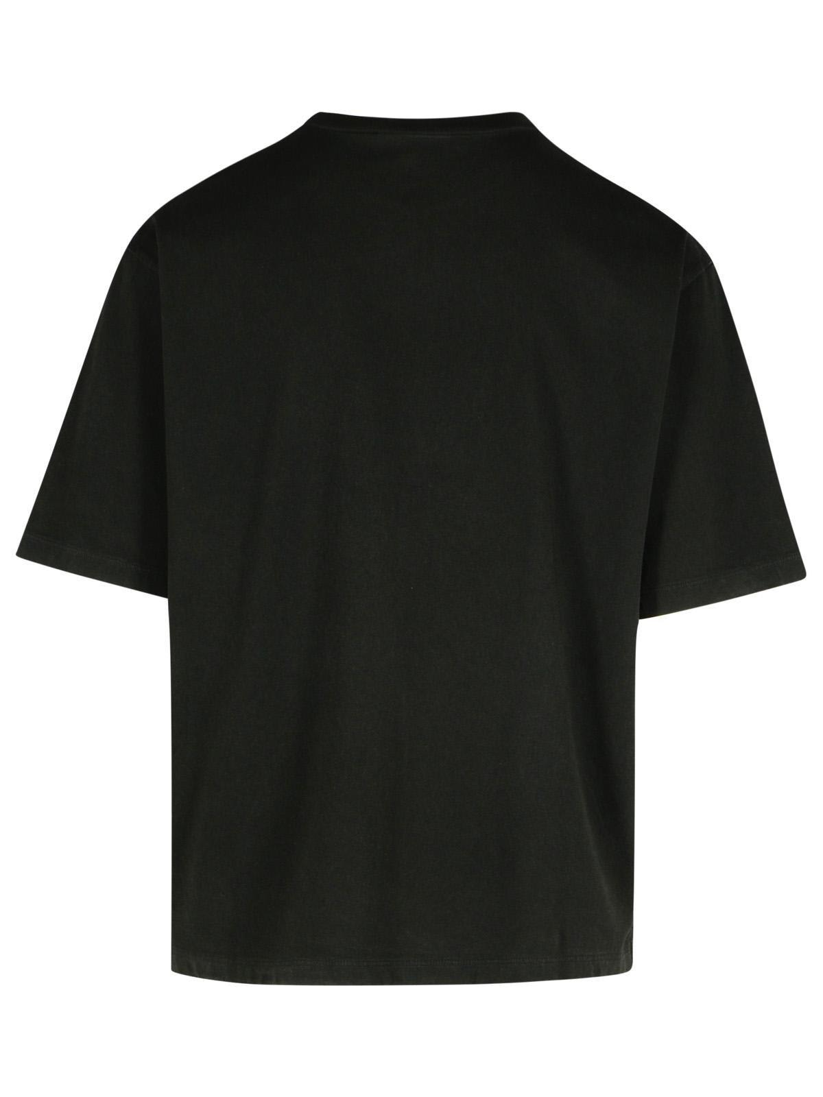 Dsquared2 Logo Printed Crewneck T-shirt In Black