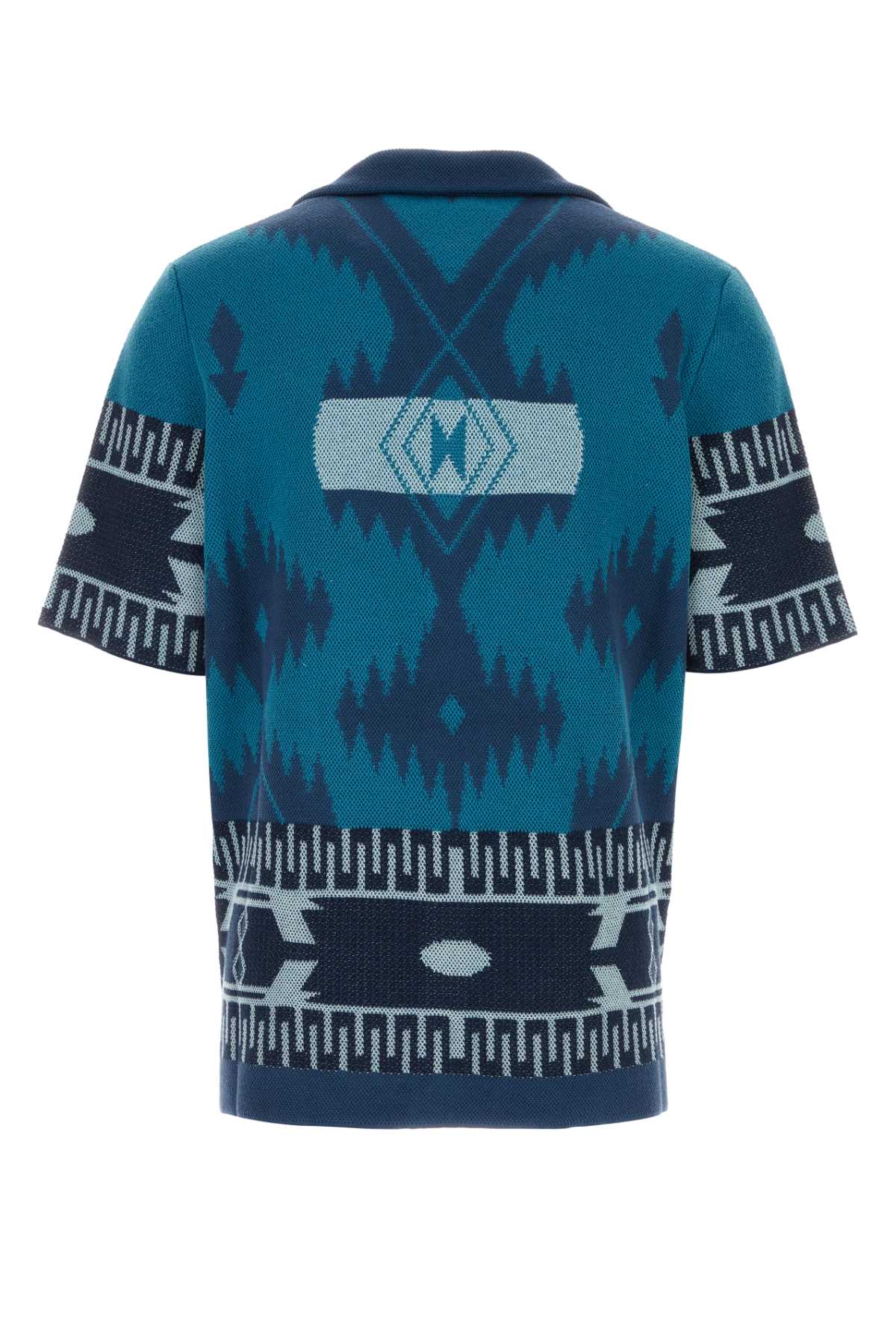 Alanui Camicia In Cotone Ricamato Uomo In 4448