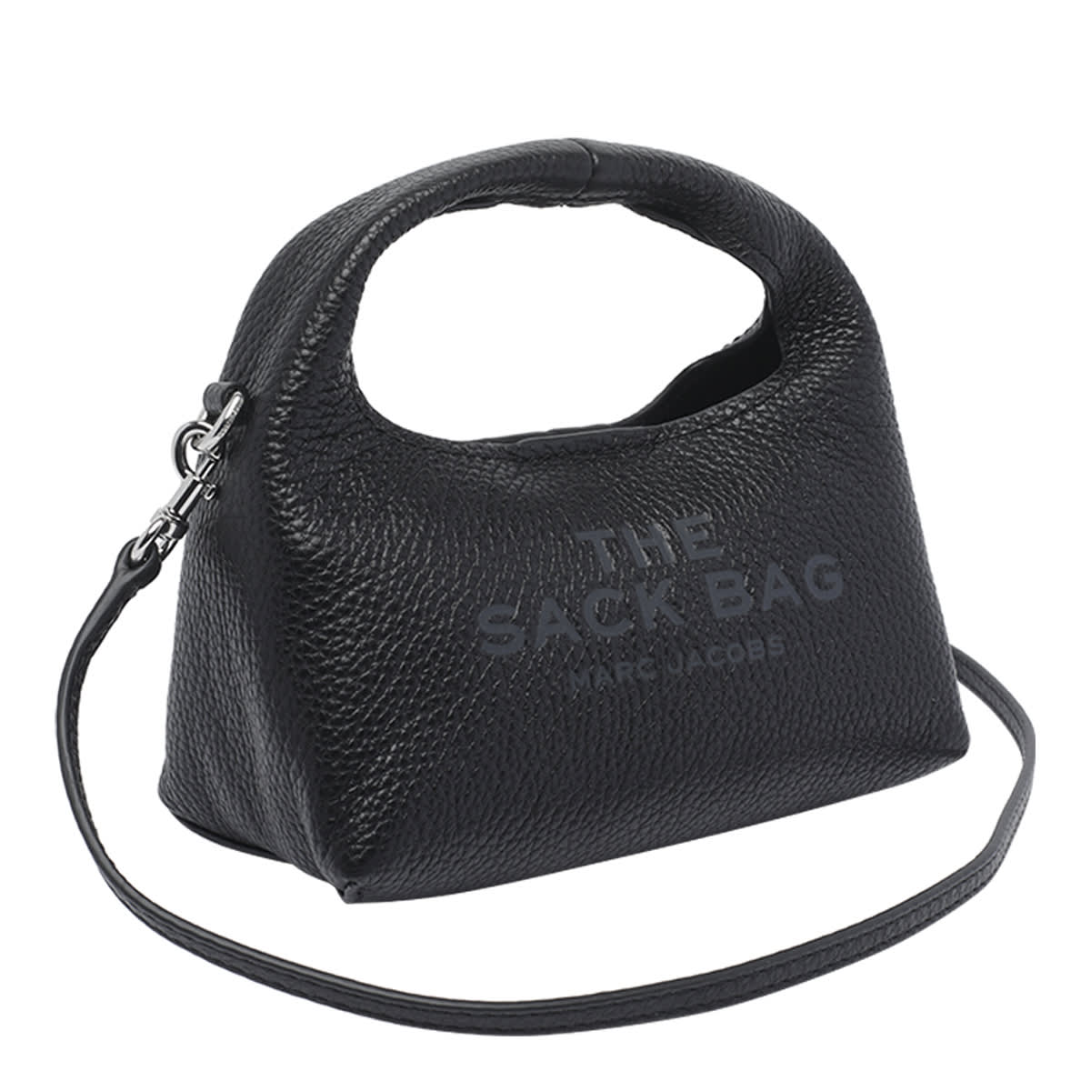 Marc Jacobs The Micro Crossbody Sack Bag In Black