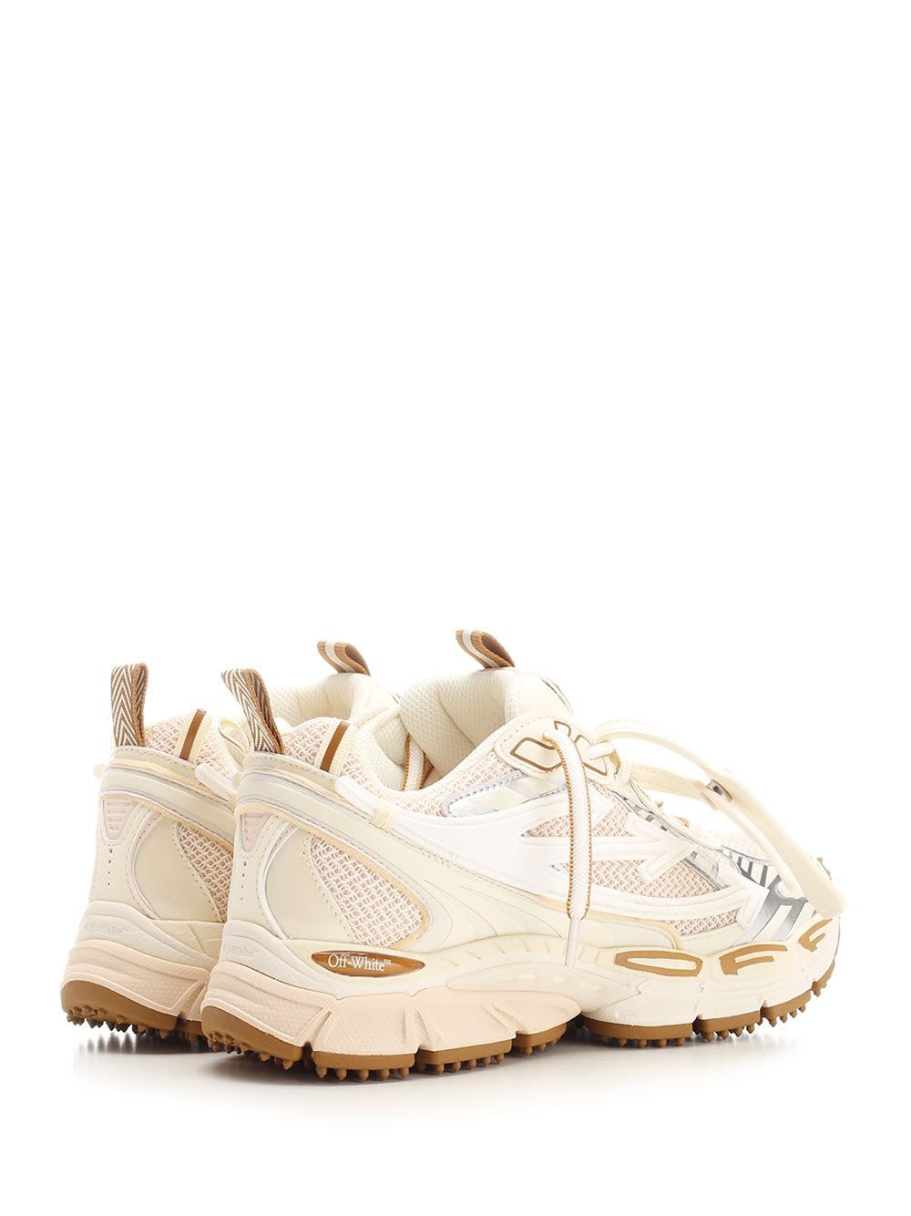 Shop Off-white Be Right Back Sneakers In Beige