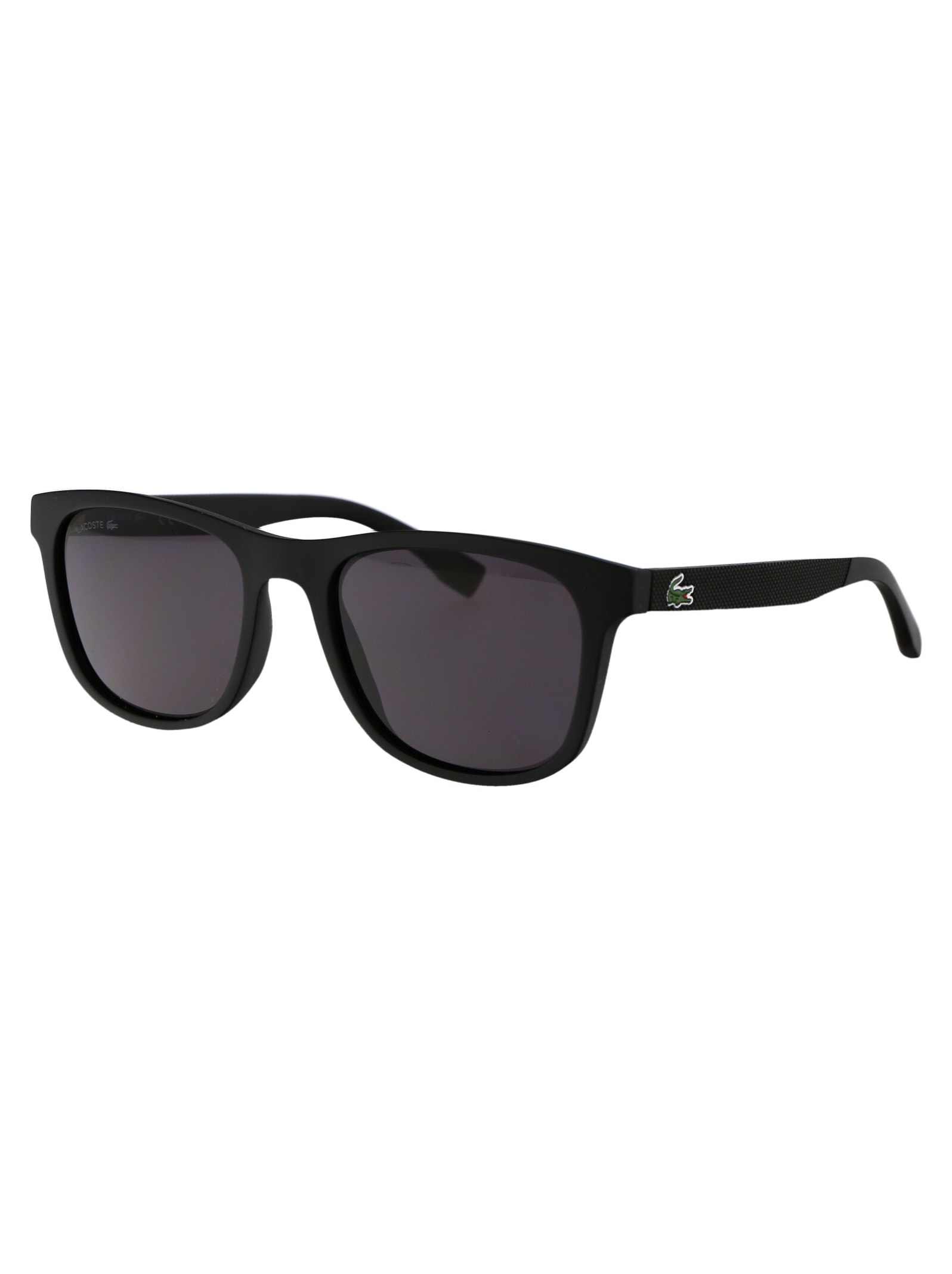 Shop Lacoste L884s Sunglasses In 001 Matte Black