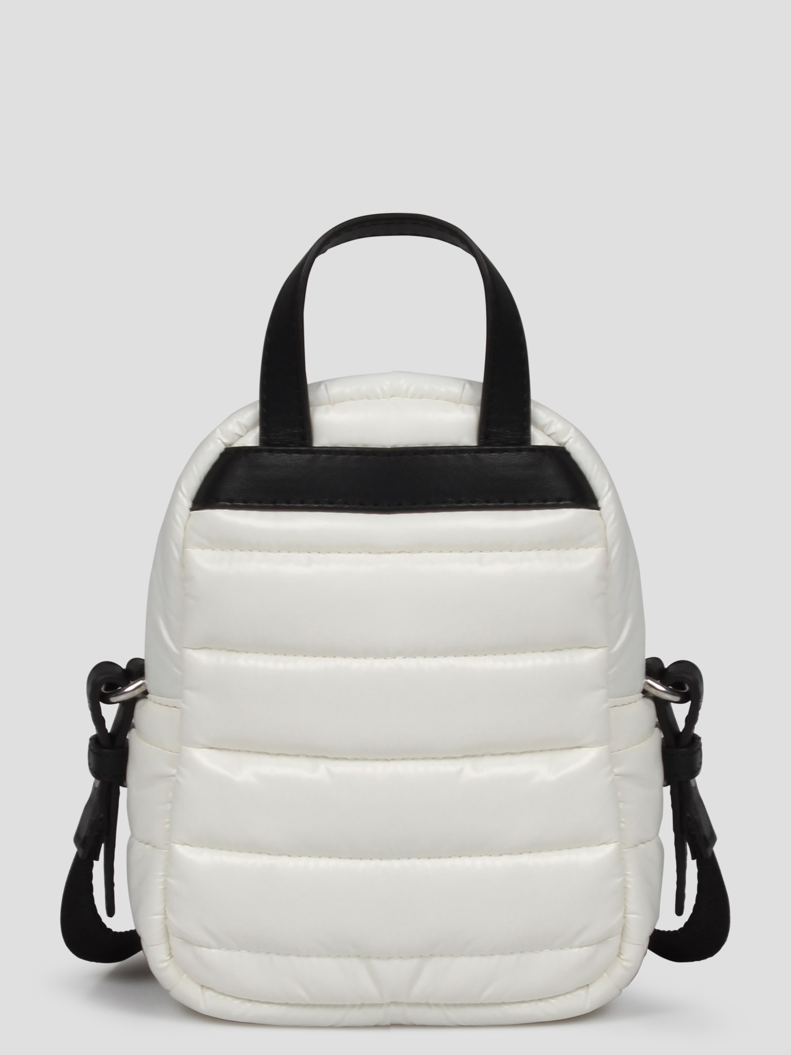 Shop Moncler Kilia Cross Body Bag In White