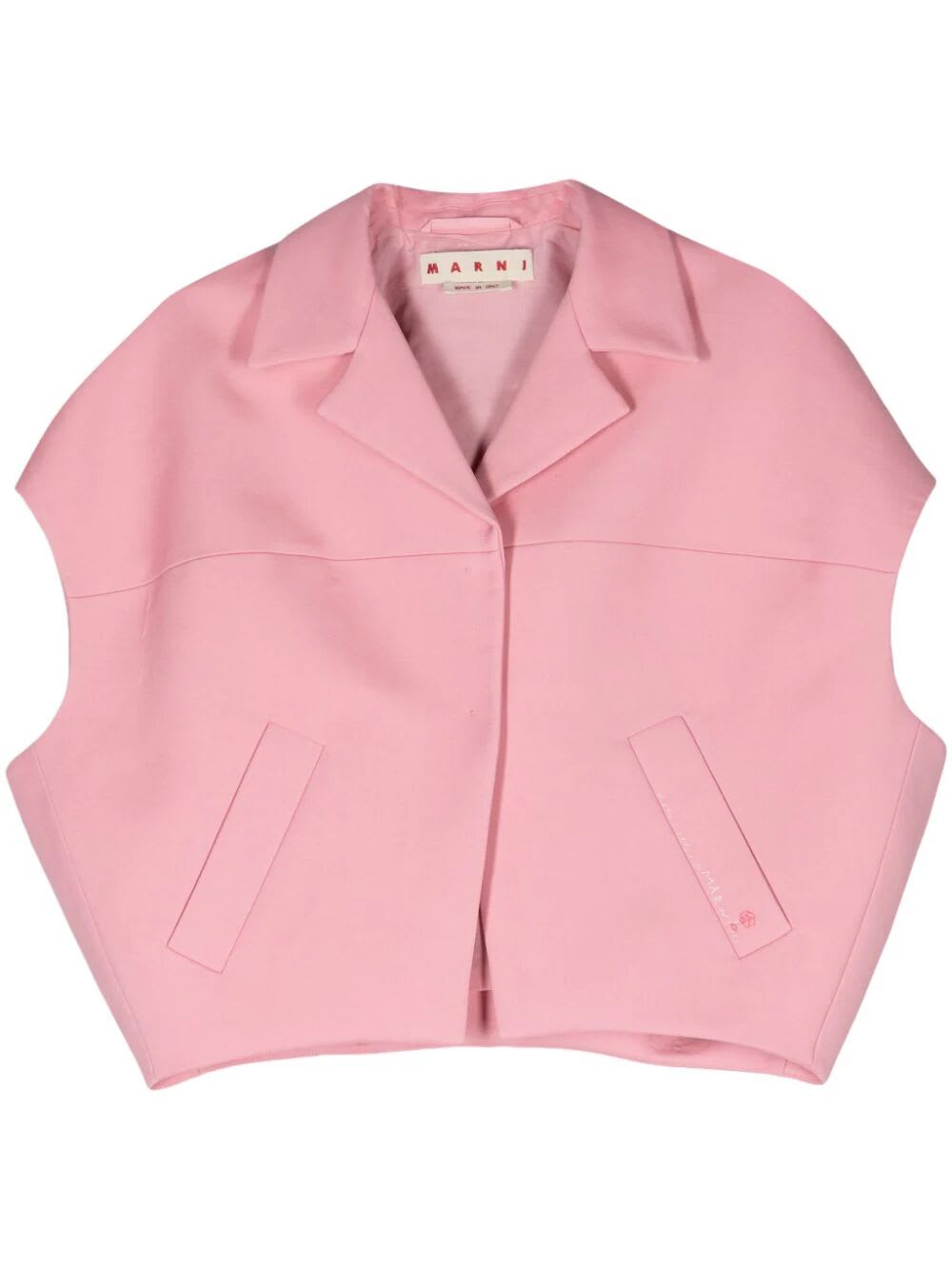 Shop Marni Jacket In Pink Gummy