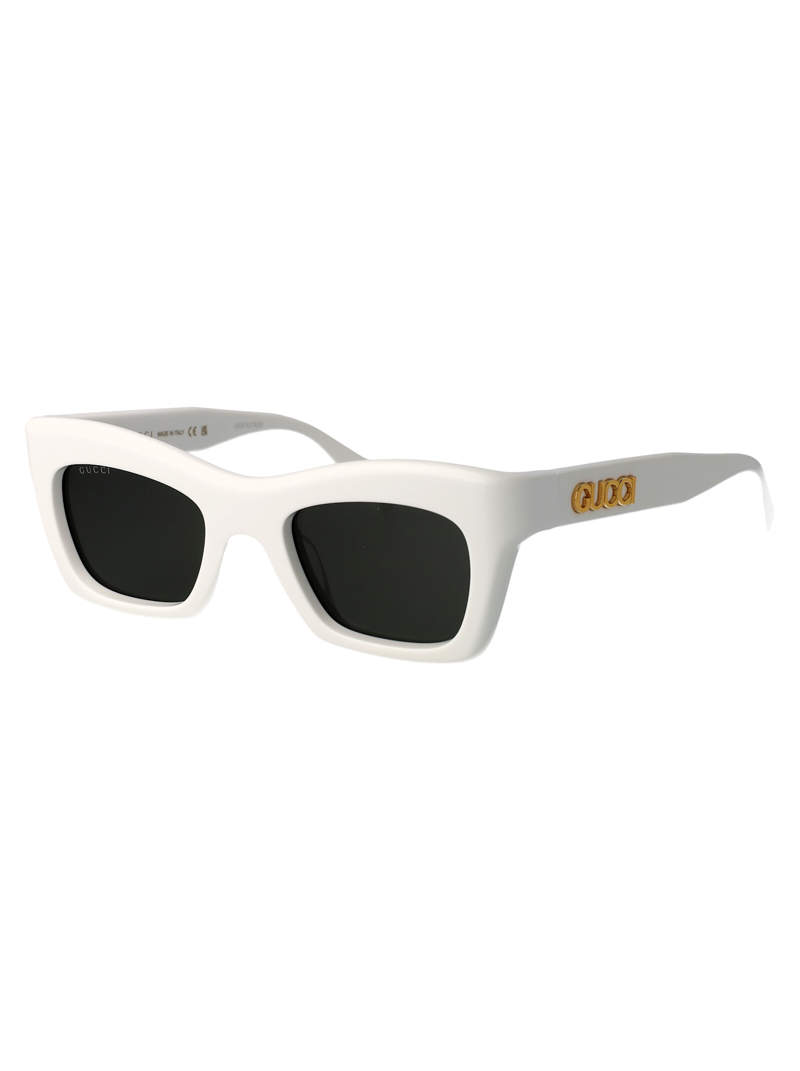 Shop Gucci Gg1773s Sunglasses In White