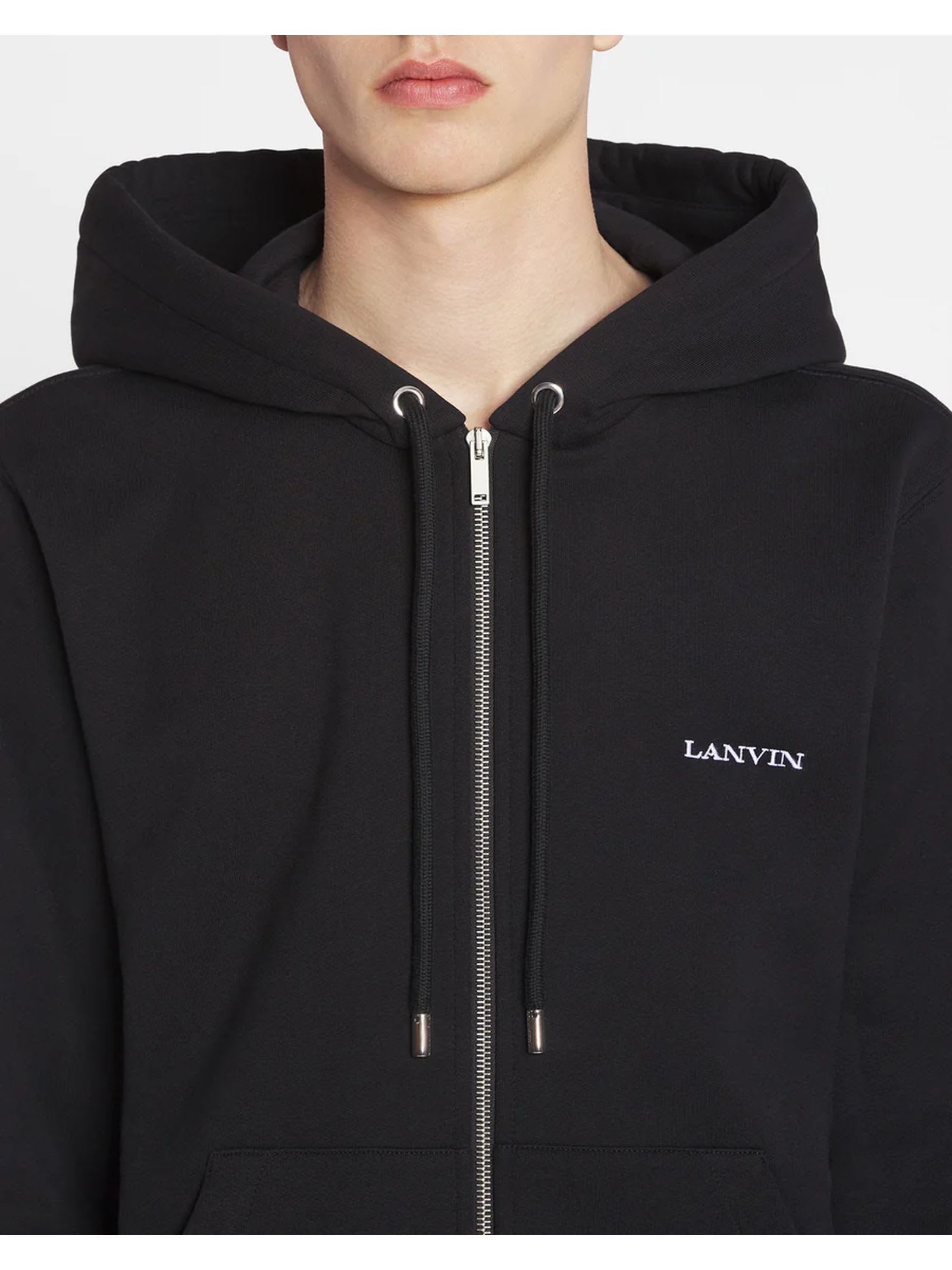 Shop Lanvin Sweaters Black