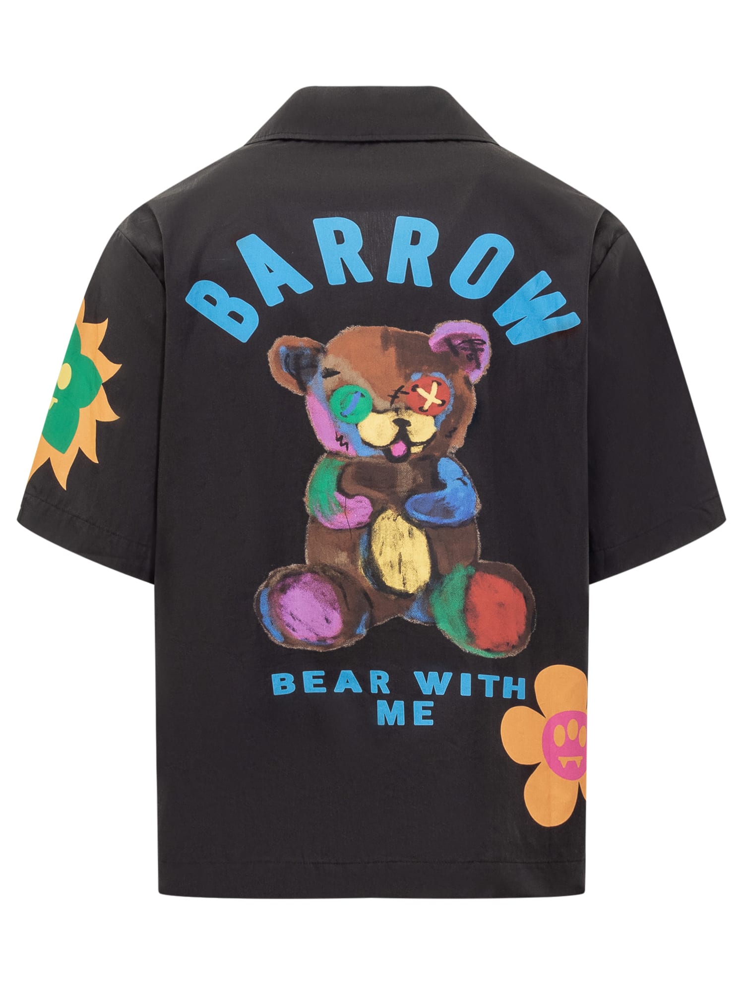 Shop Barrow Shirt In Nero/black