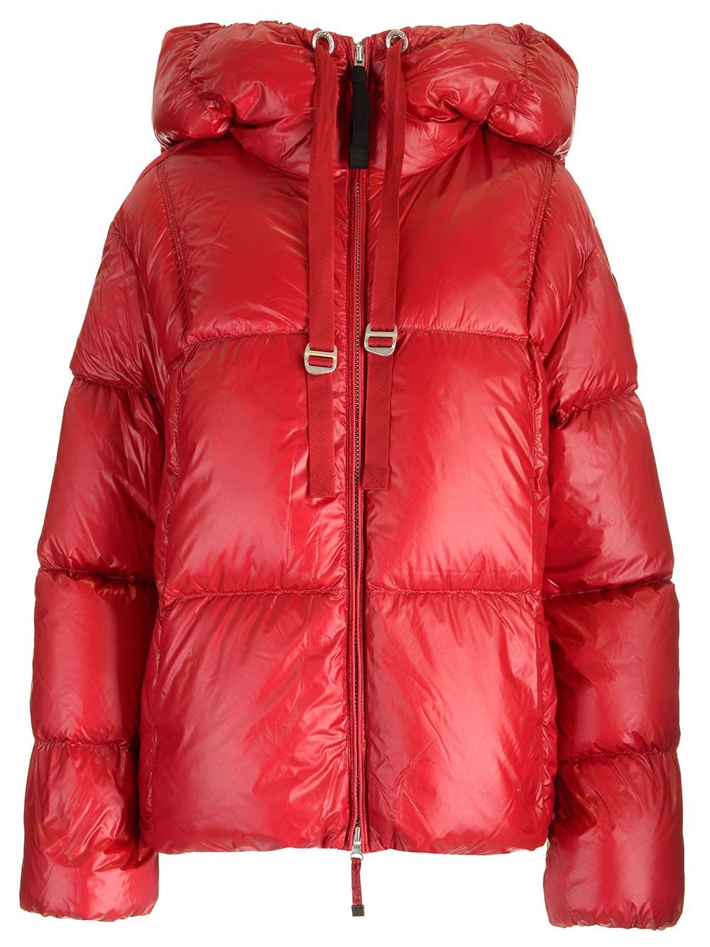 Shop Parajumpers Lily Down Jacket In Red