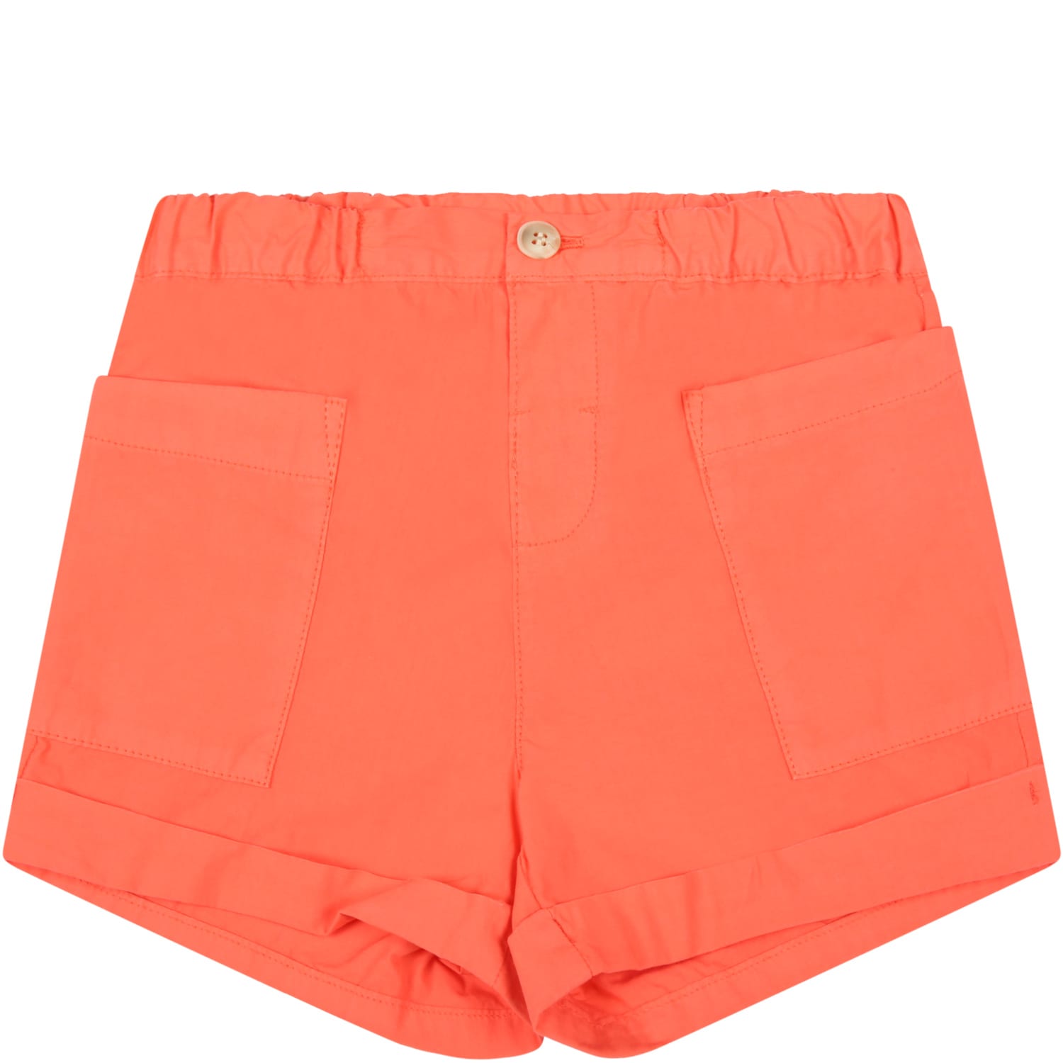 Bonpoint Orange Short For Baby Girl