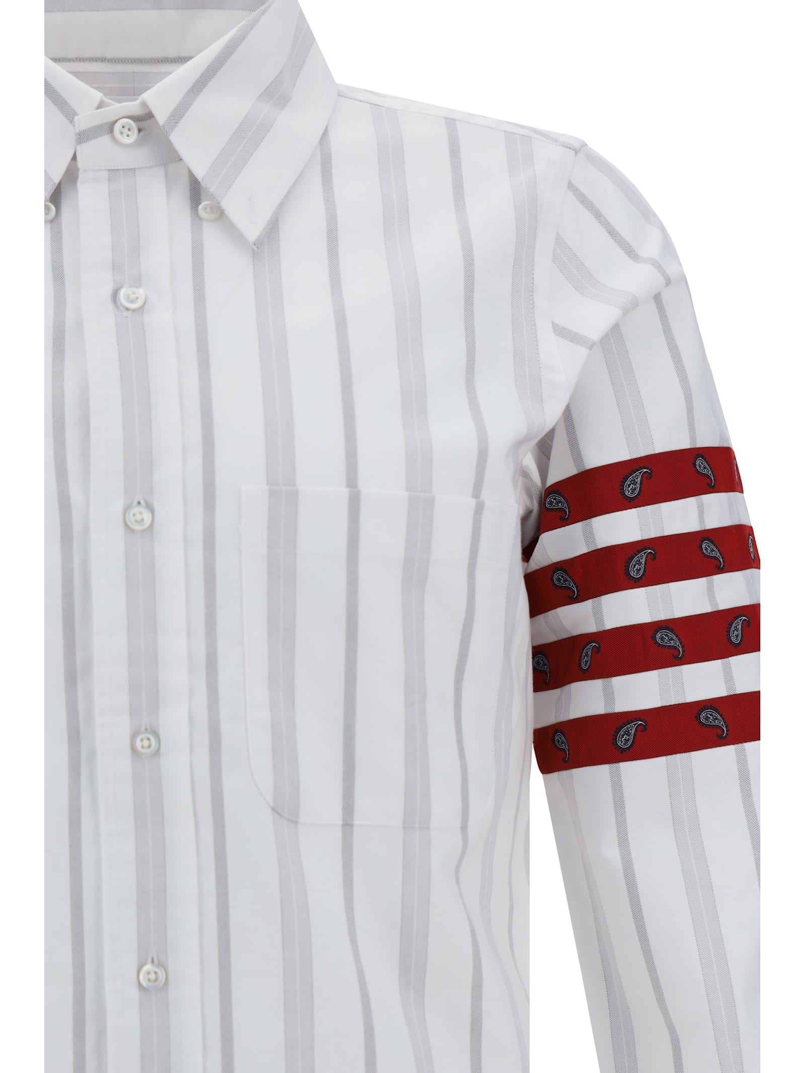 Shop Thom Browne Shirt In 035