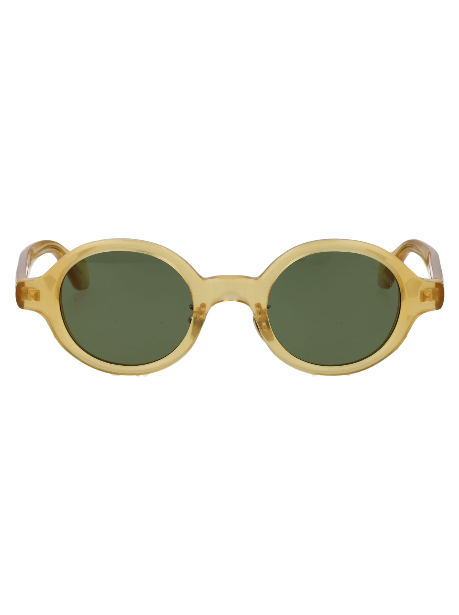 Shop Giorgio Armani 0ar8205 Sunglasses In 60632a Transparent Honey