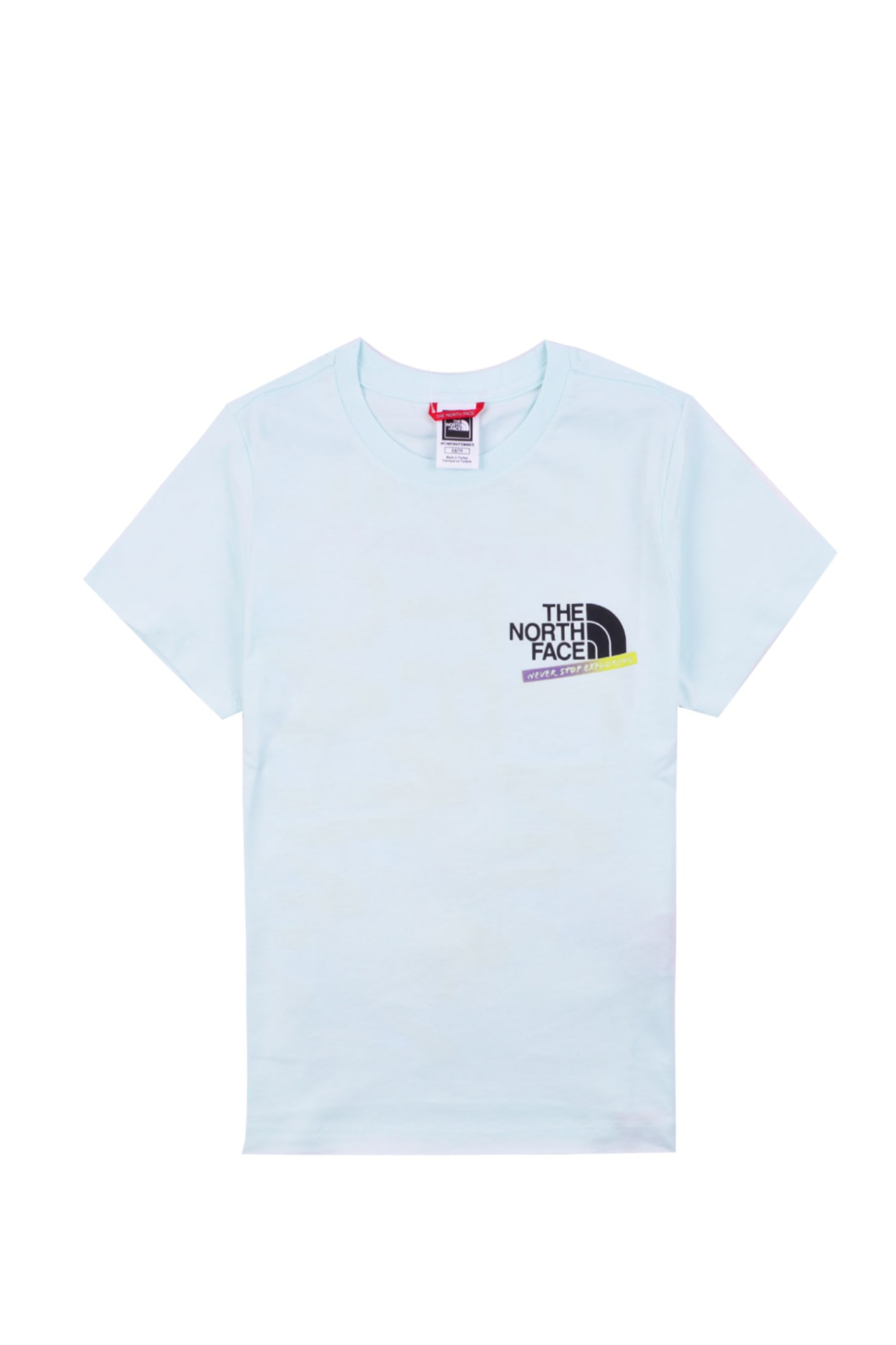 THE NORTH FACE T-SHIRT WITH THE NORTH FACE LOGO PRINT
