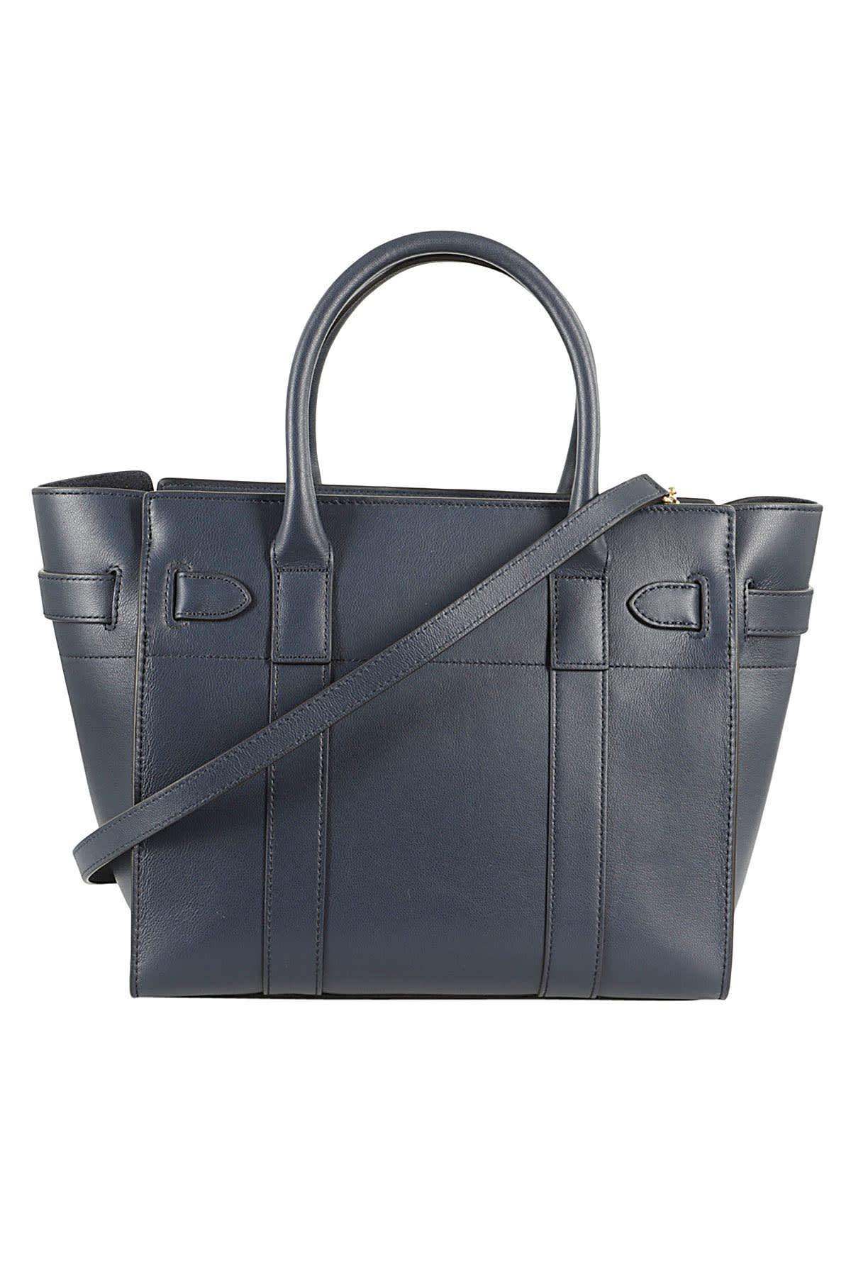 Shop Mulberry Small Zipped Bayswater In Night Sky