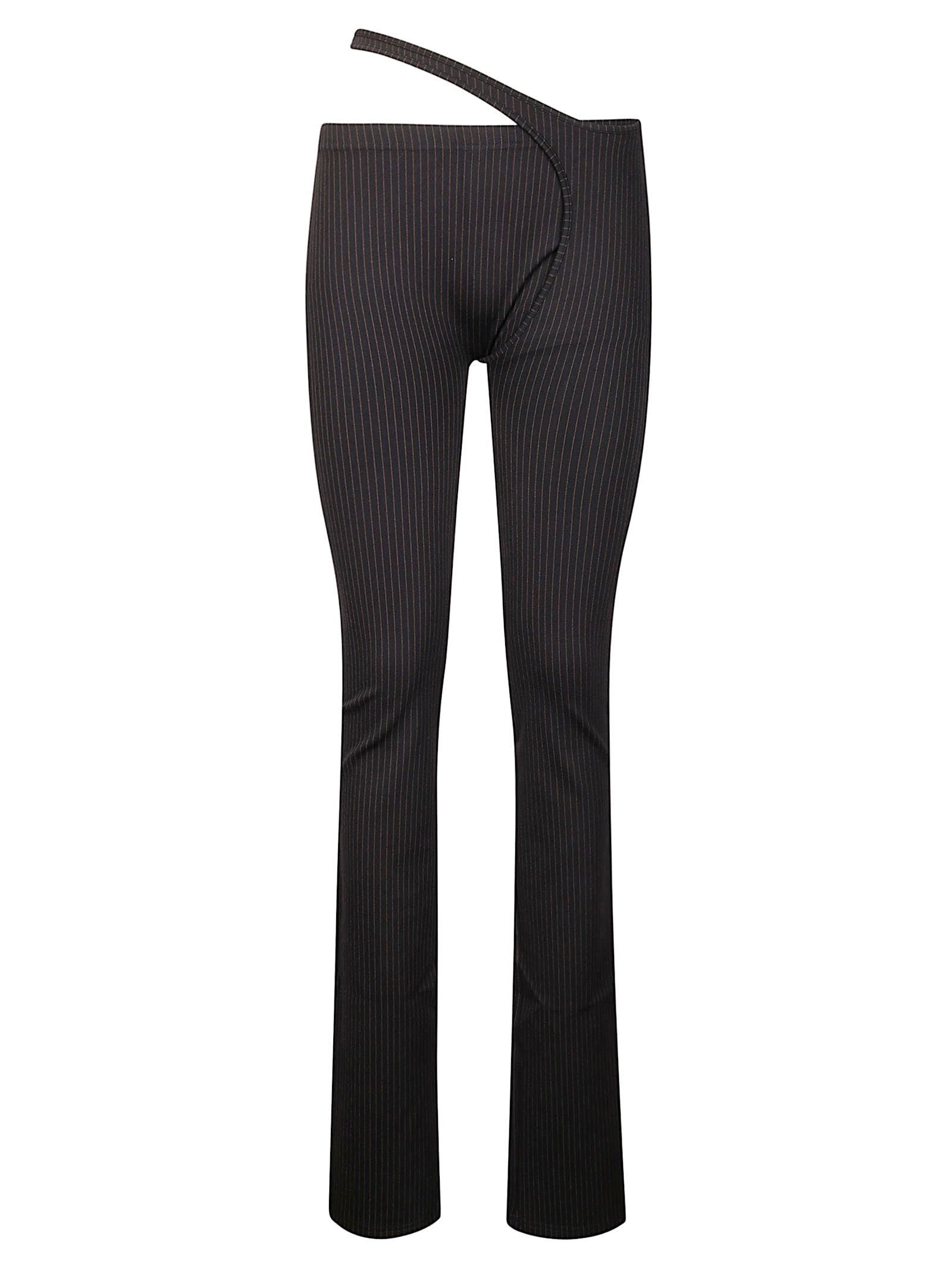 Ottolinger Pinstriped Trousers In Black