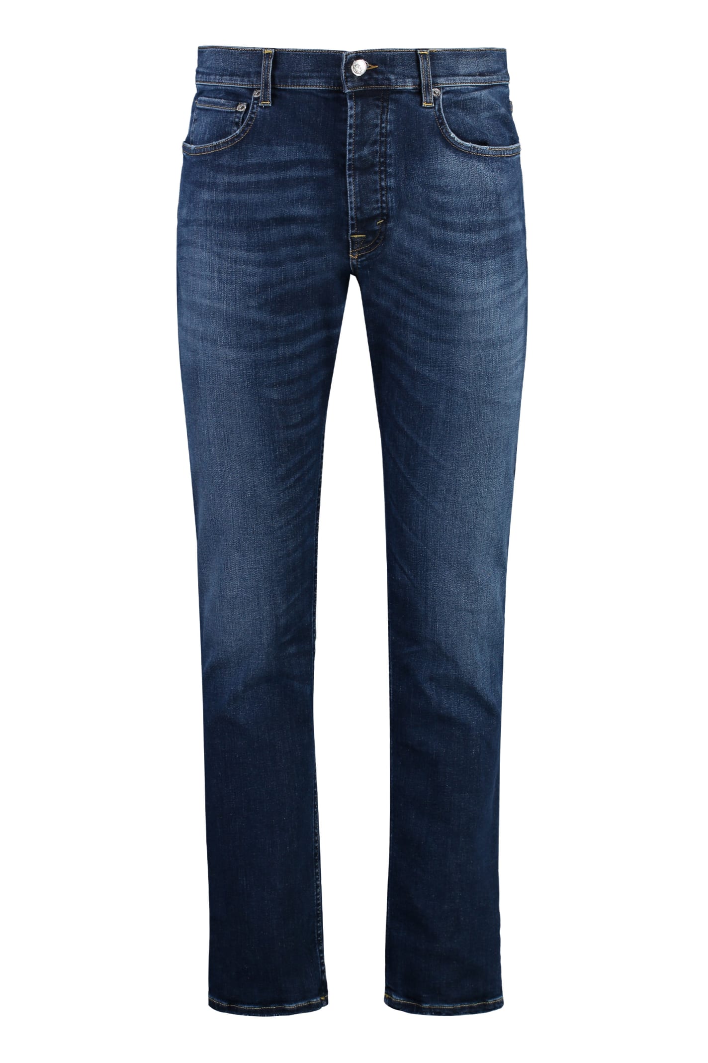 Shop Department Five Keith Slim Fit Jeans In Denim