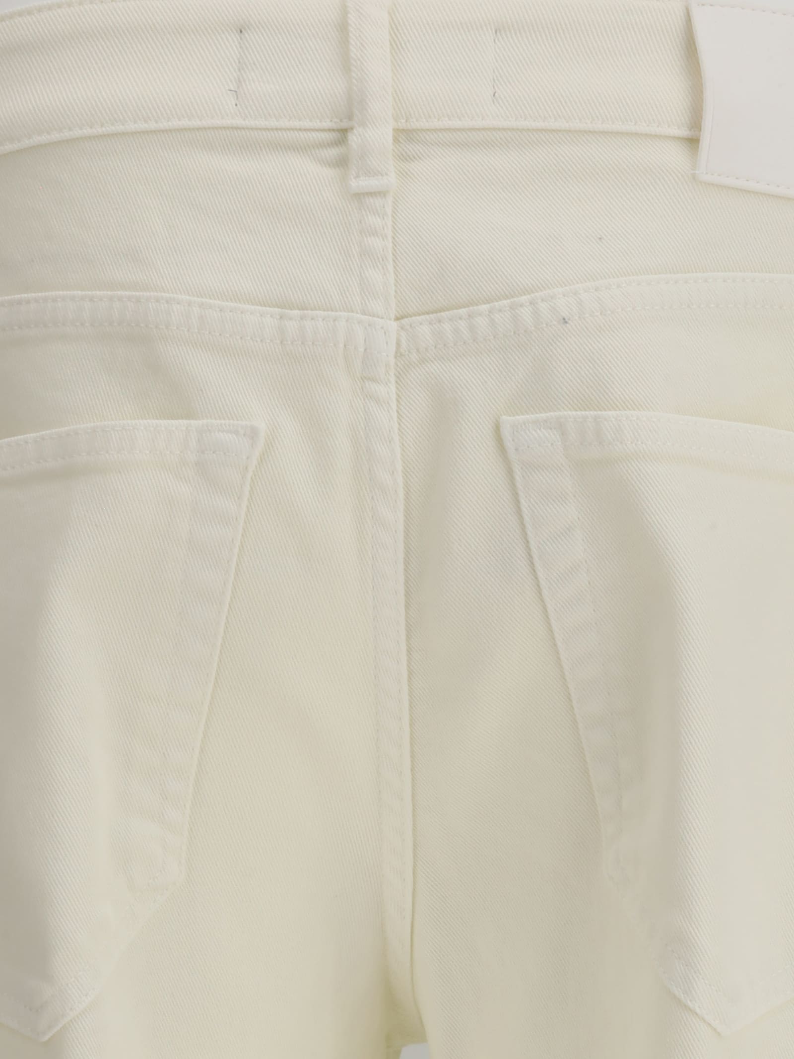 Pt Torino Five-pocket Jeans In Neutral