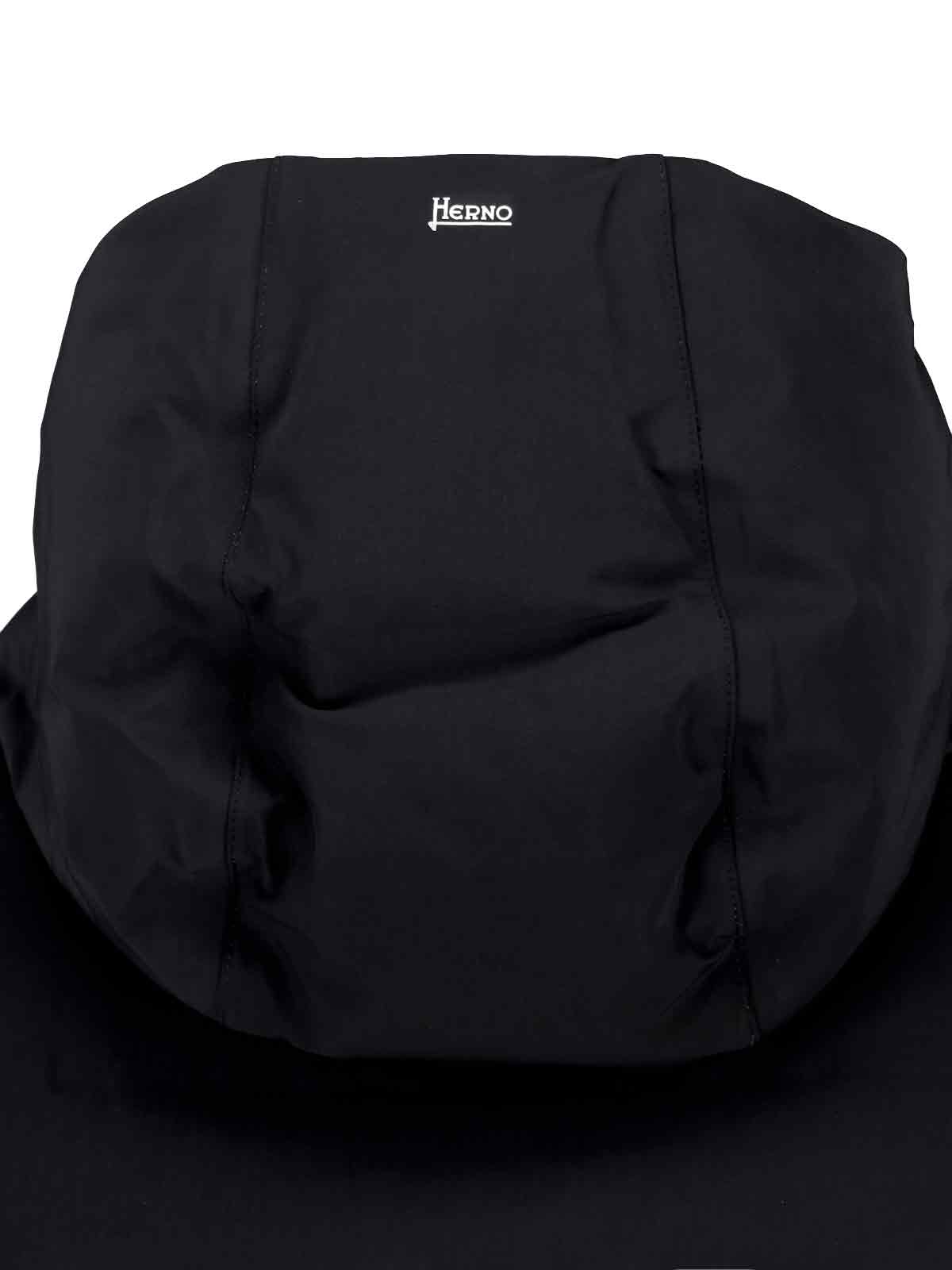 Herno Functional Wardrobe Down Jacket In Black