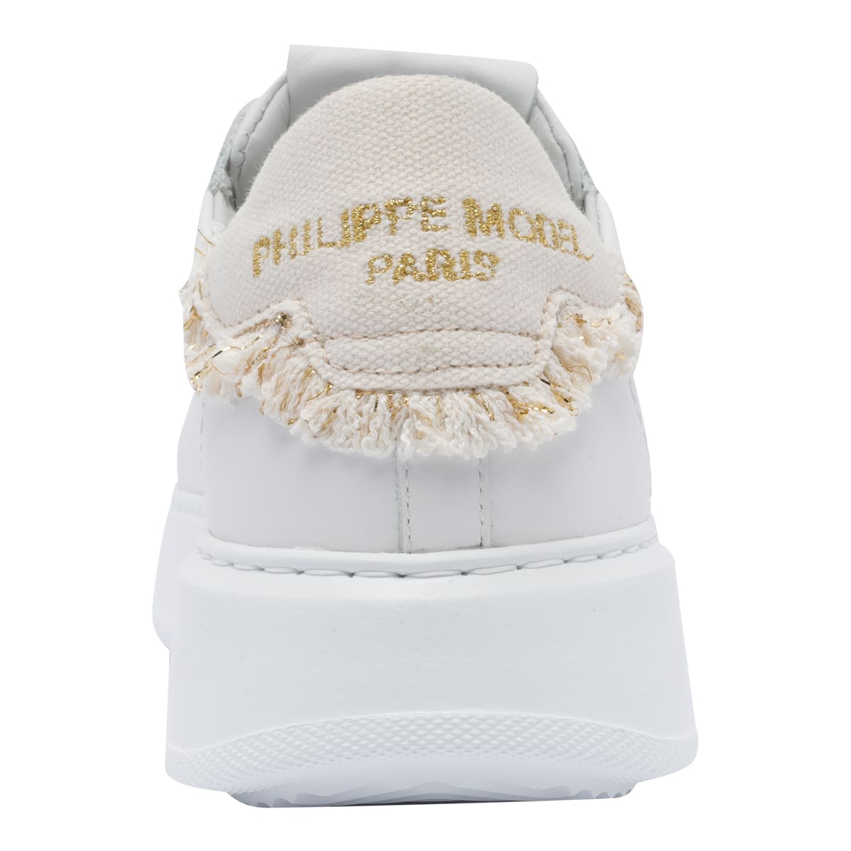 Philippe Model Temple Low Sneakers In White