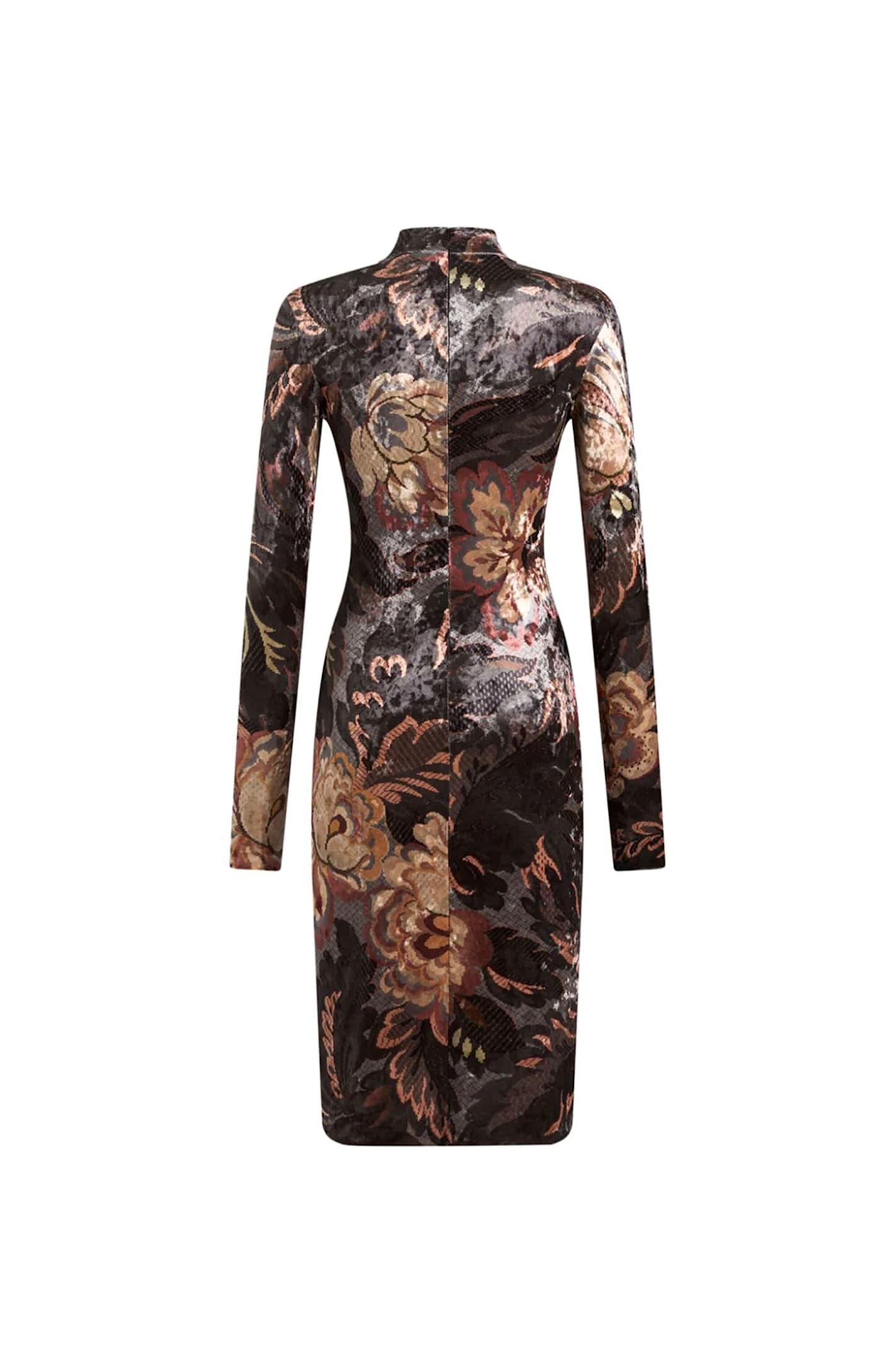 Shop Etro Dress In Grey