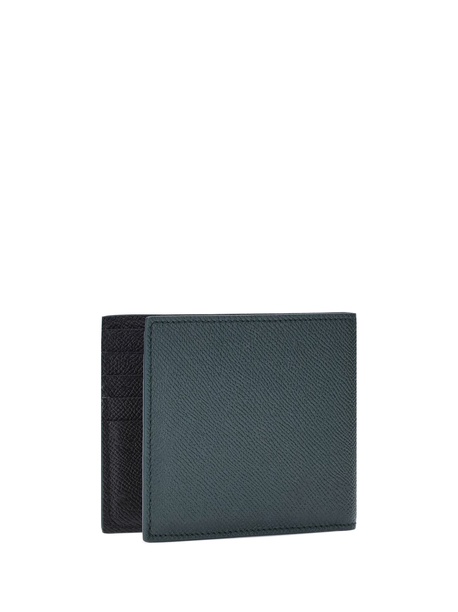 Ferragamo Gancini Wallet In Blue