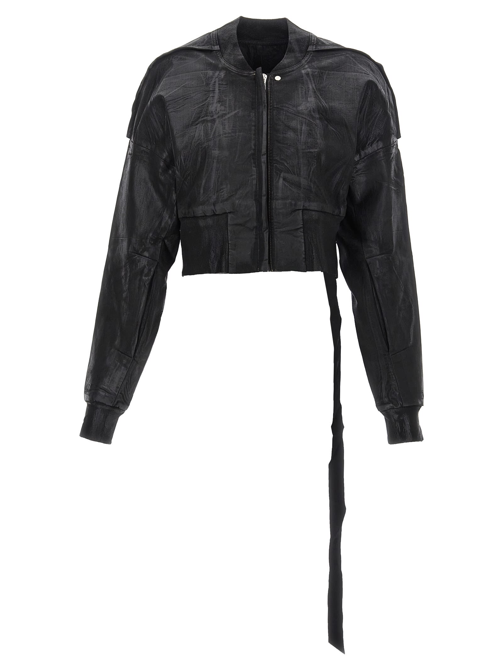 Drkshdw Flight Bomber Jacket In Blue