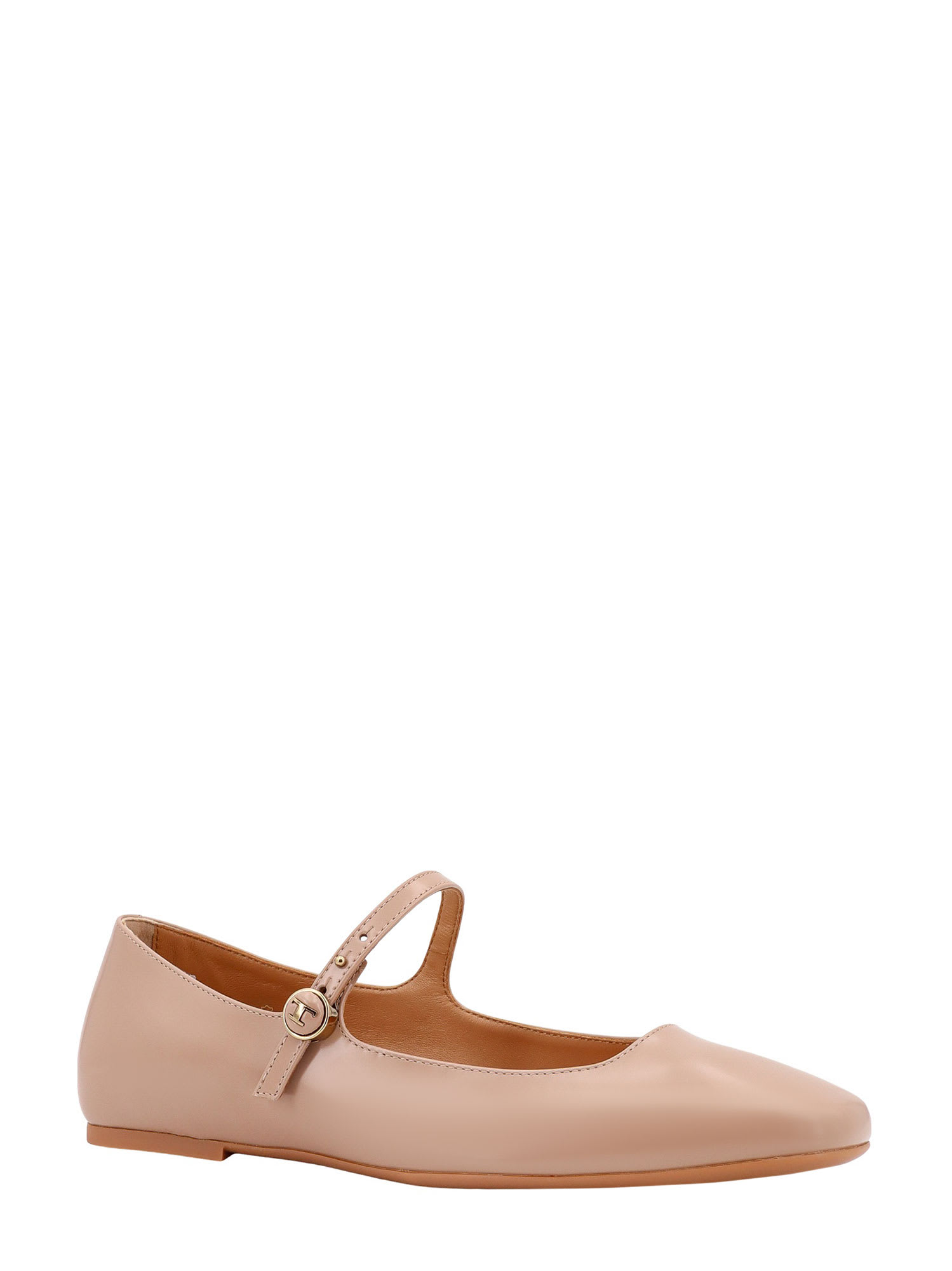 Shop Tod's Ballerinas In Beige