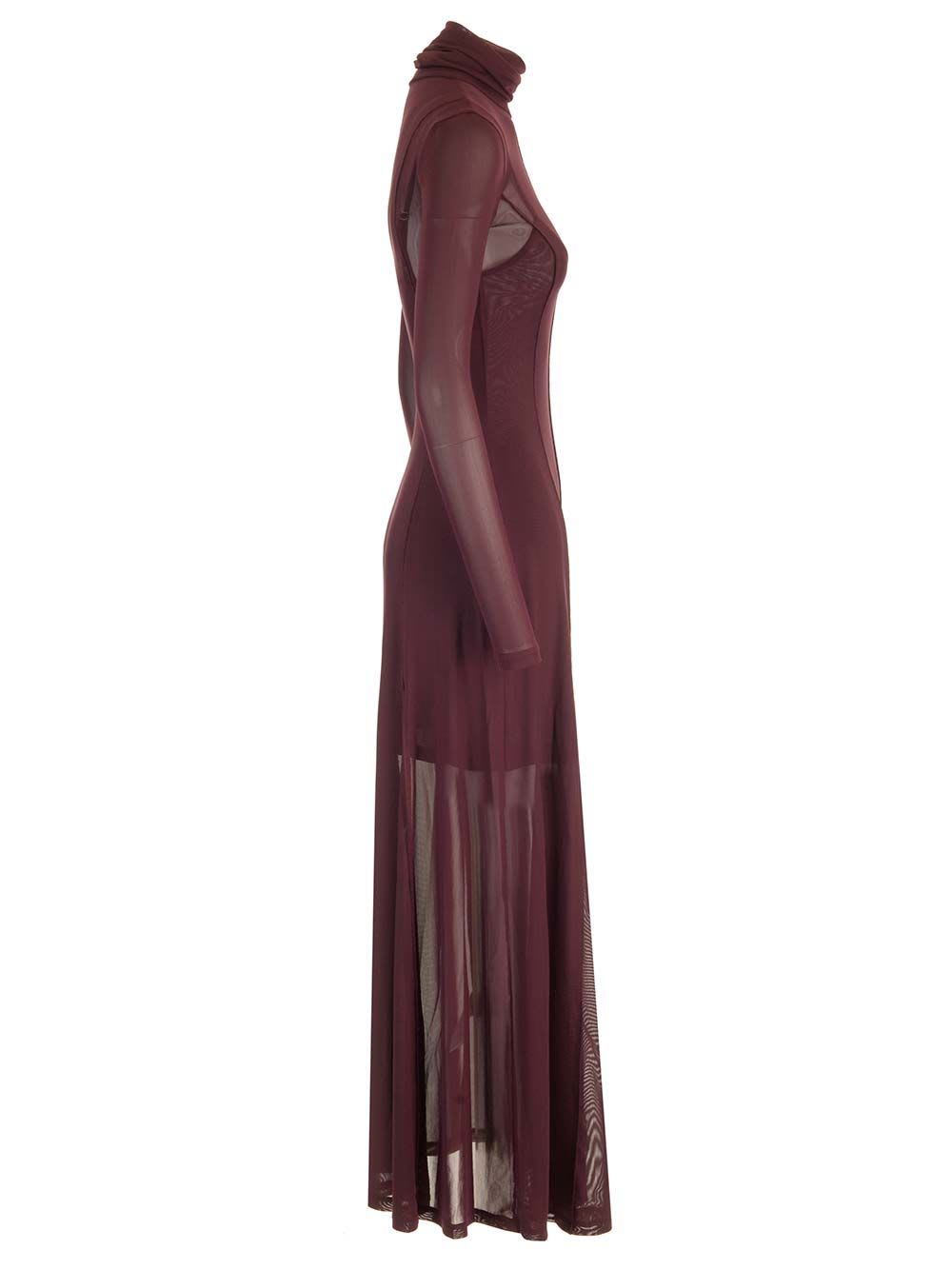 REMAIN BIRGER CHRISTENSEN MESH MAXI DRESS 