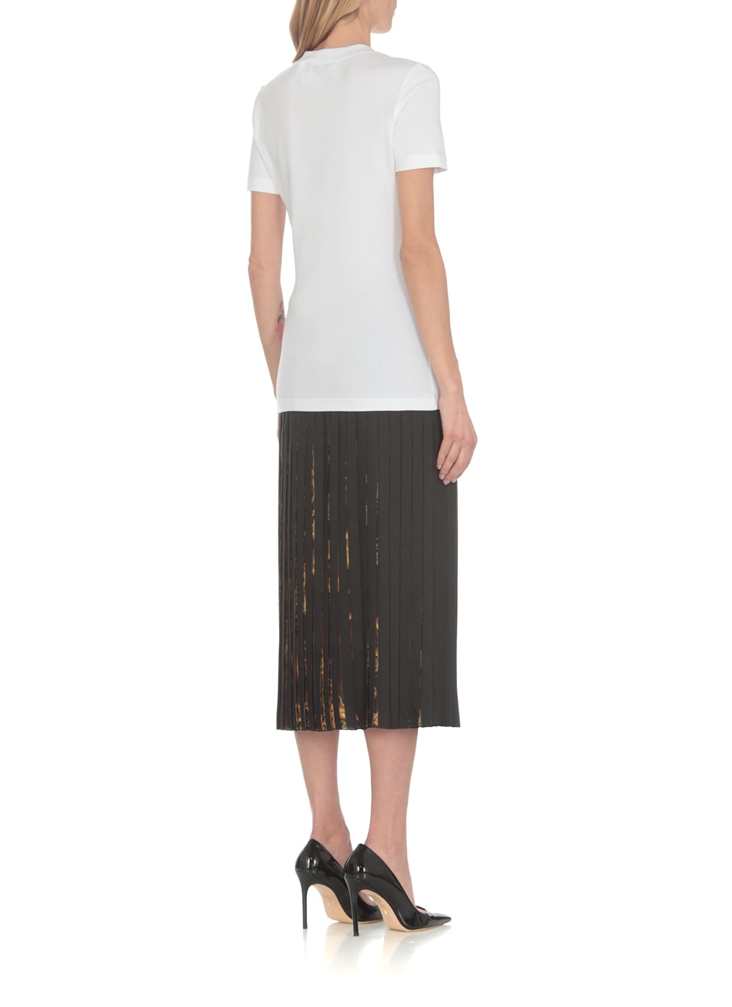 Versace Jeans Couture Logo-print T-shirt In White