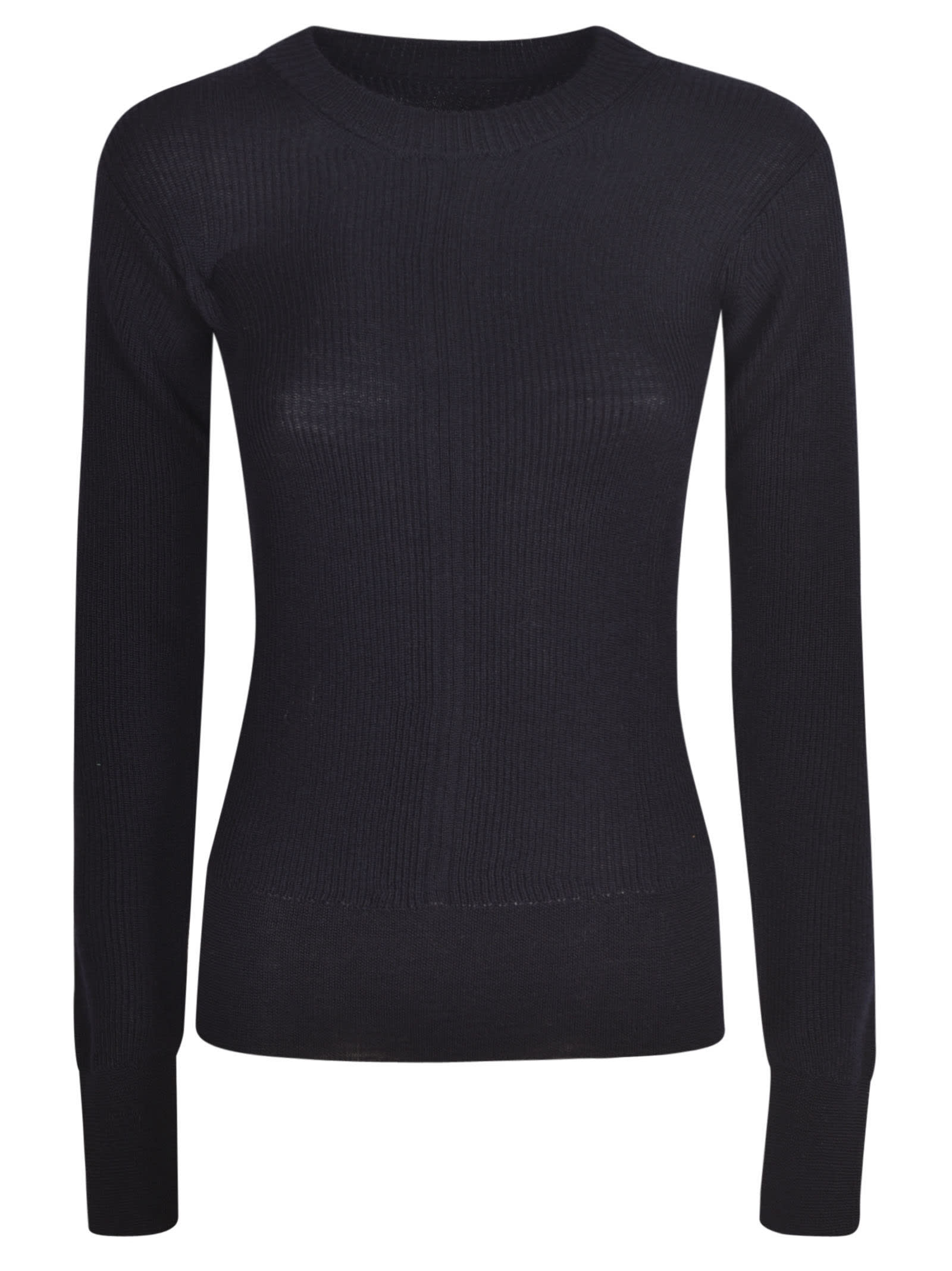 Click to view more detailed imagery on our partner's website Maison Margiela Round Neck Jumper In Black