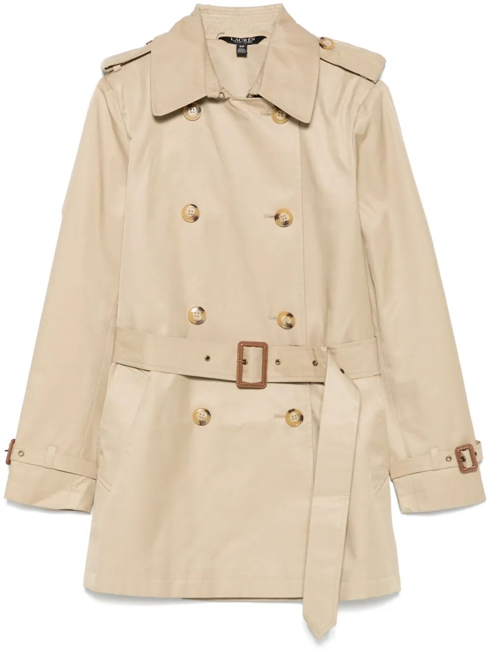 Double Breast Belt Tr 30 Lined Coat