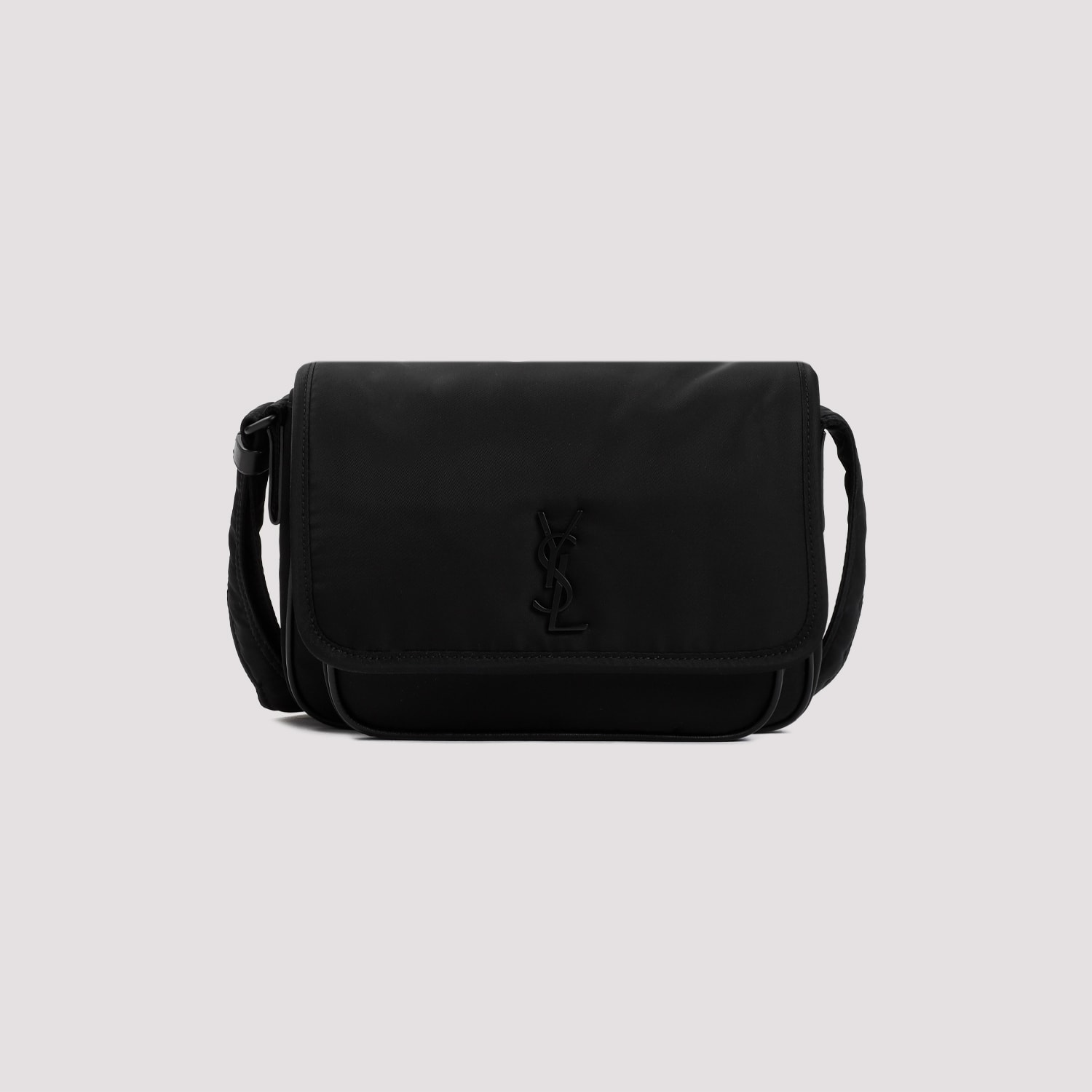 Saint Laurent Nylon Avignon Bag In Black