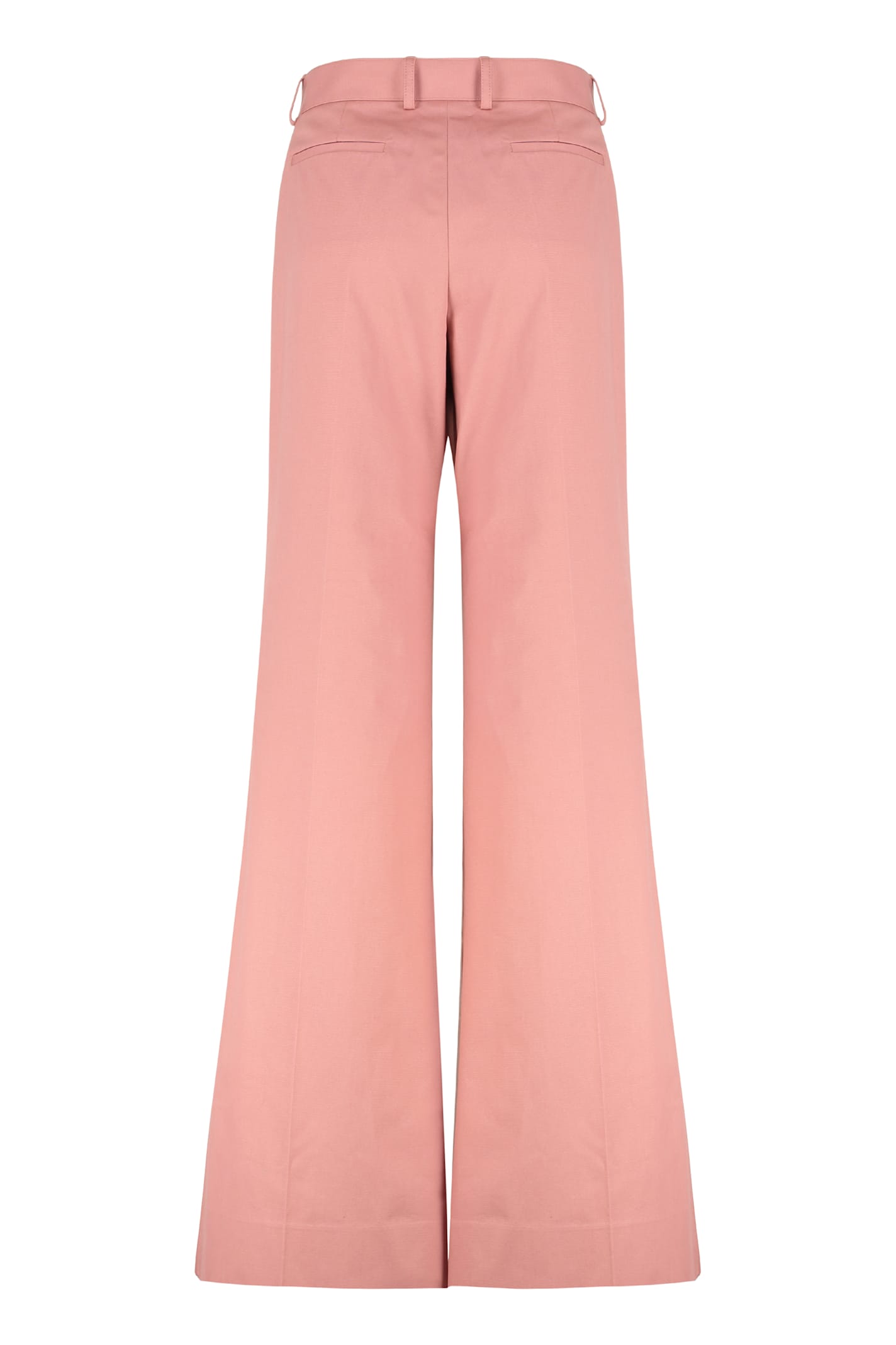 Chloé High-waist Wide-leg Trousers In Pink