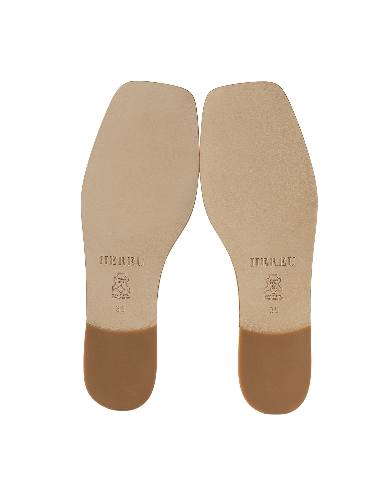 Hereu Cabersa Padded Leather Sandals In Multi