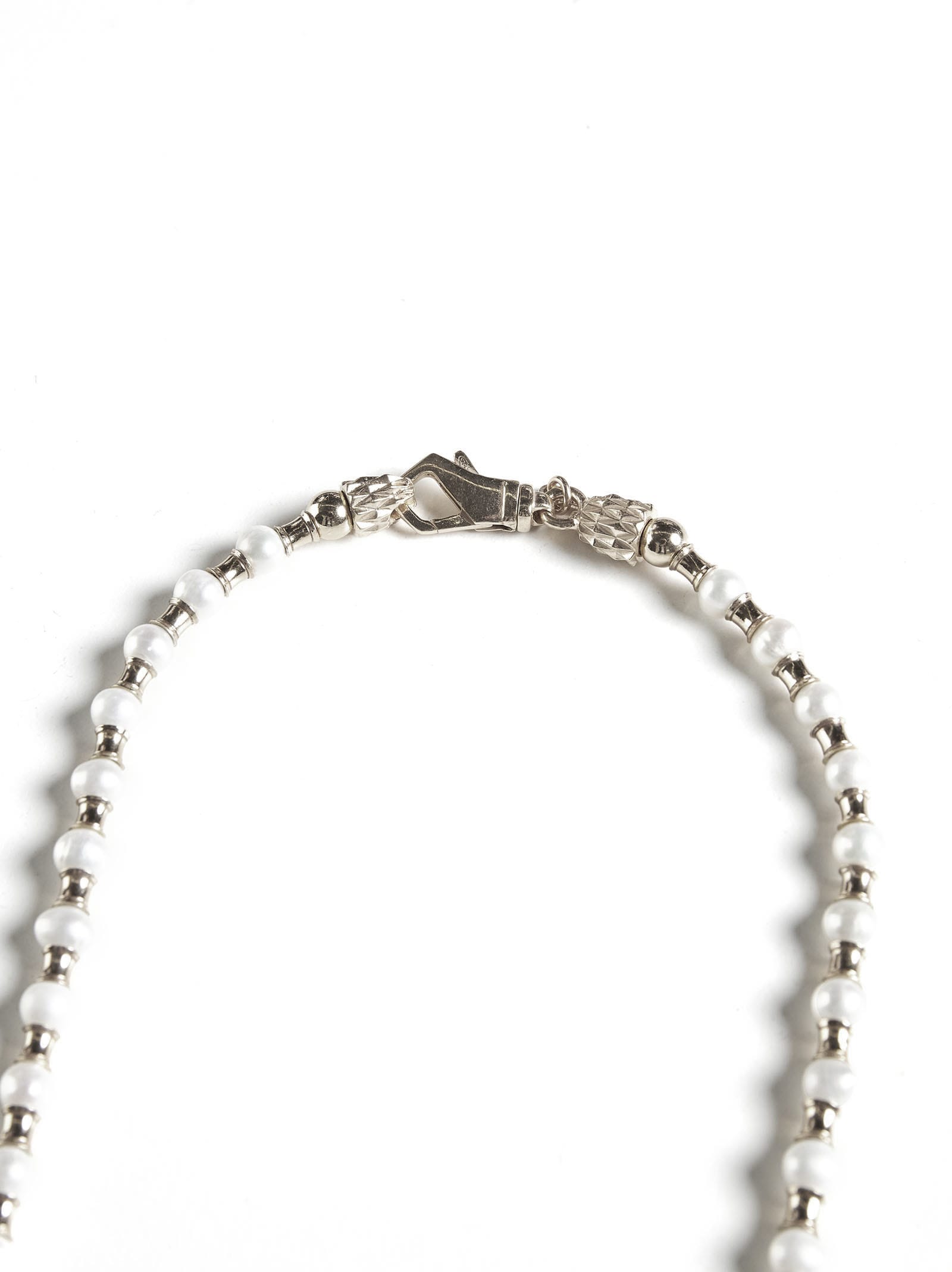 Shop Emanuele Bicocchi Necklace In Silver