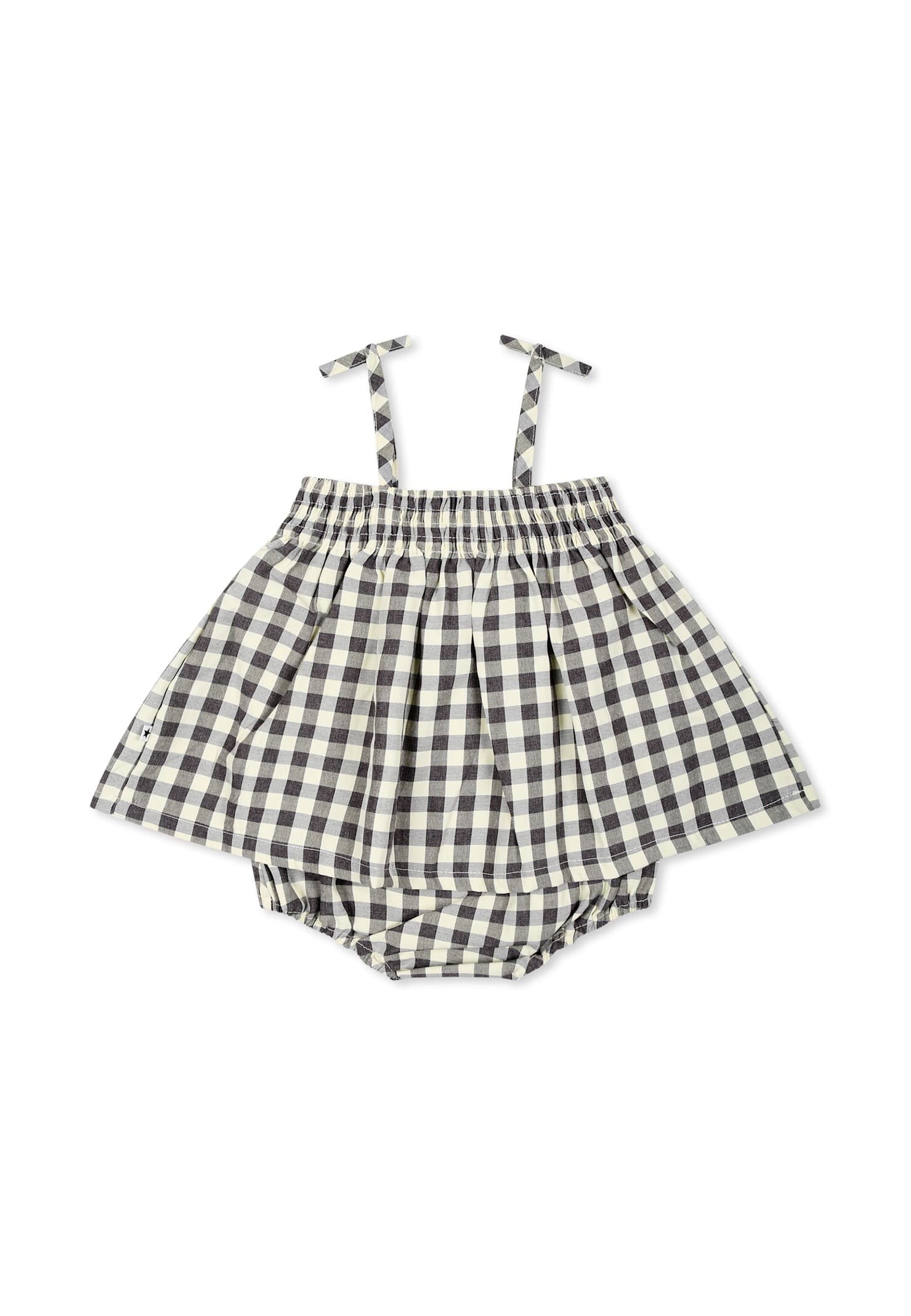 Molo Multicolor Romper For Baby Girl In Multicolor