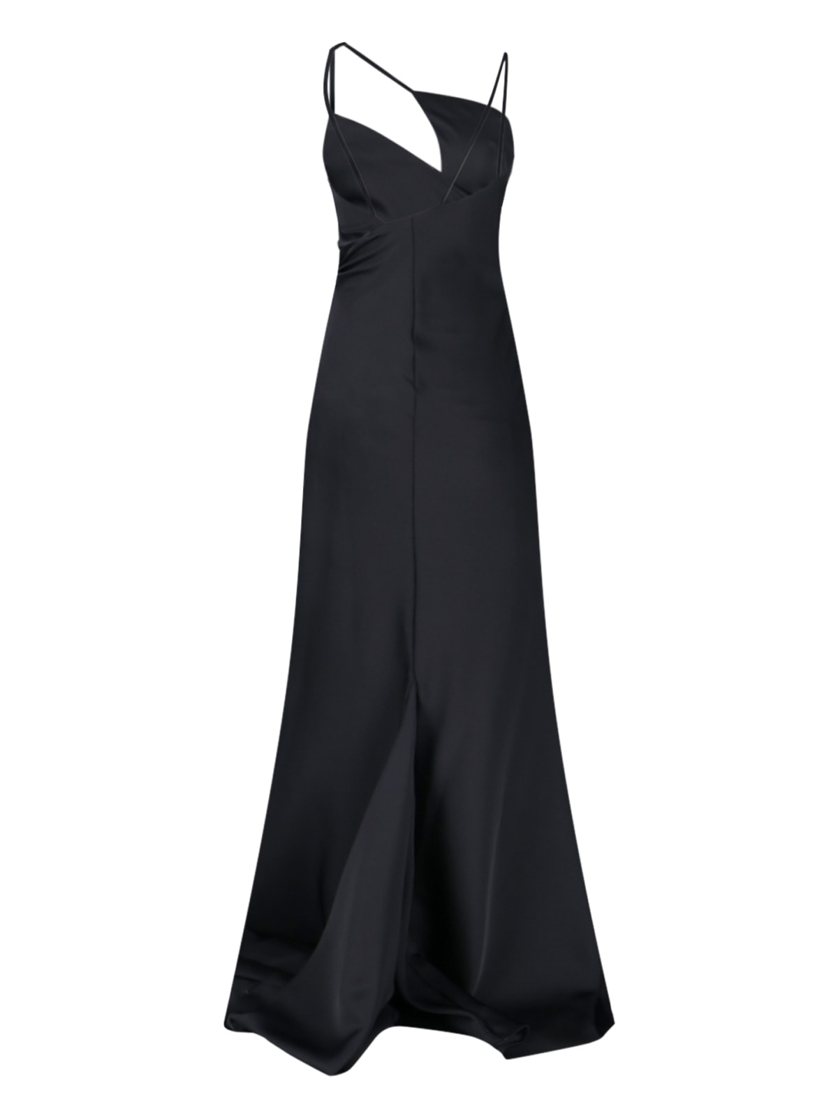 Shop Attico Melva Maxi Dress In Black