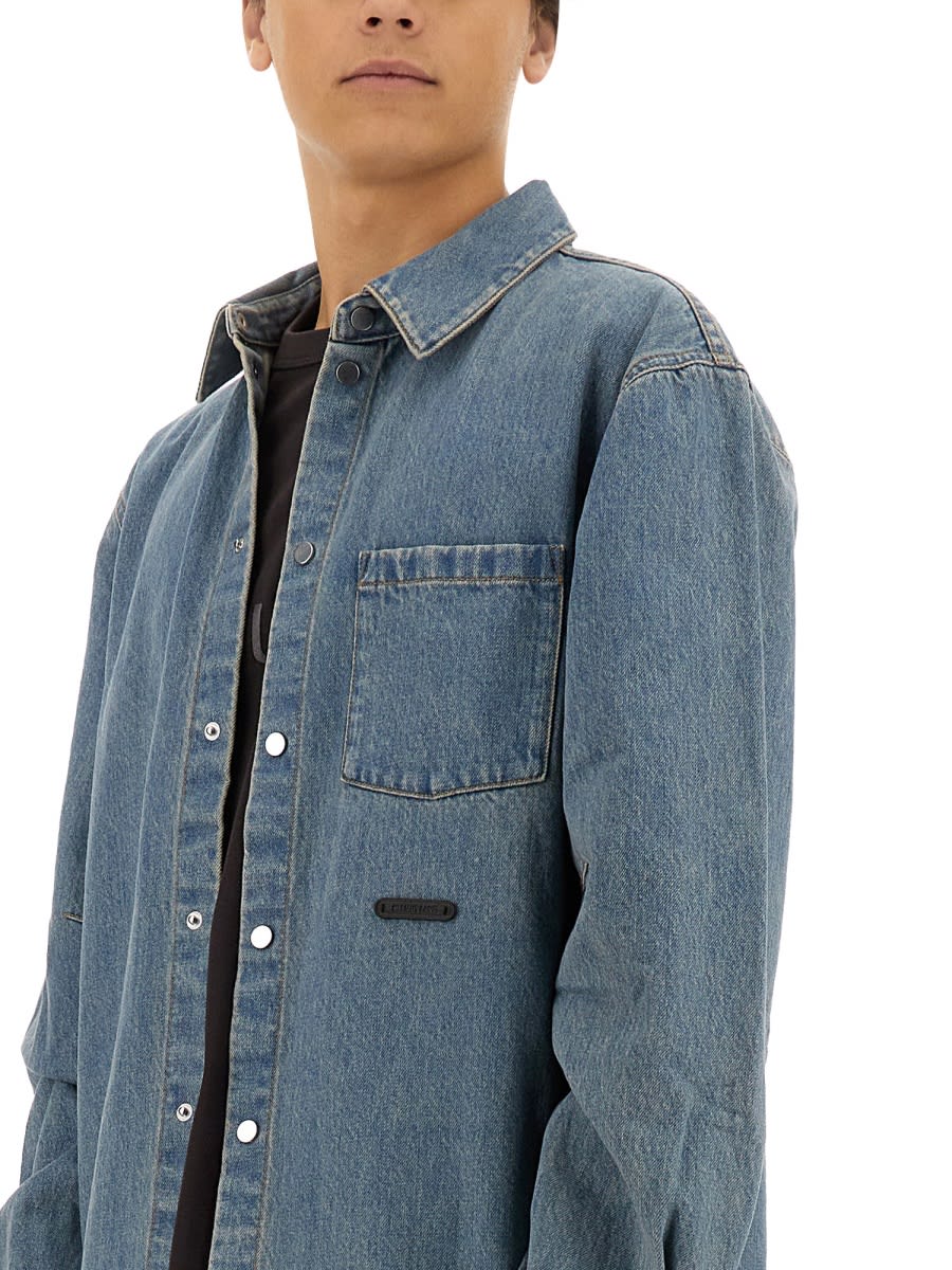 Shop Helmut Lang Denim Shirt