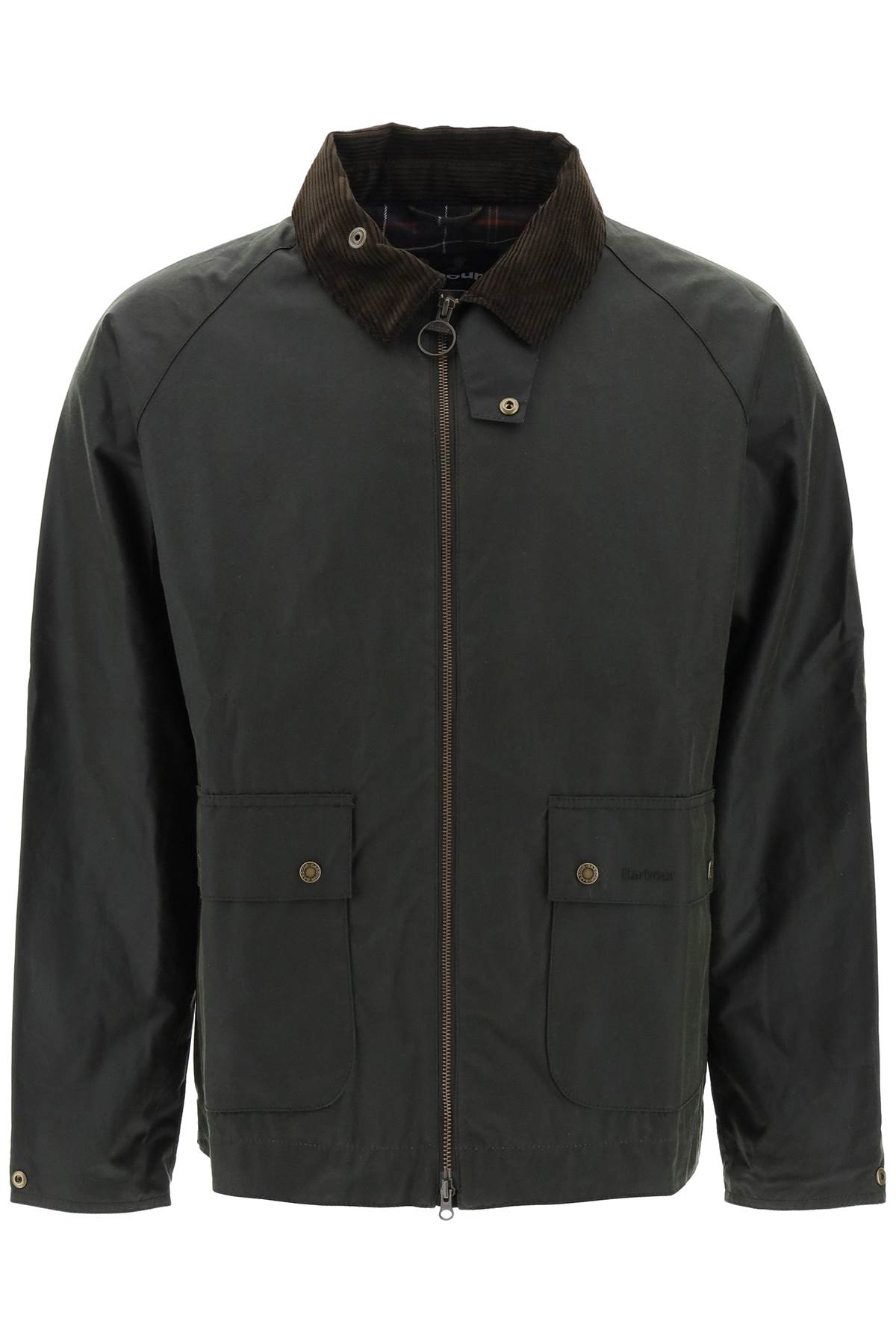 Shop Barbour Bedale Wax Jacket In Fern (green)