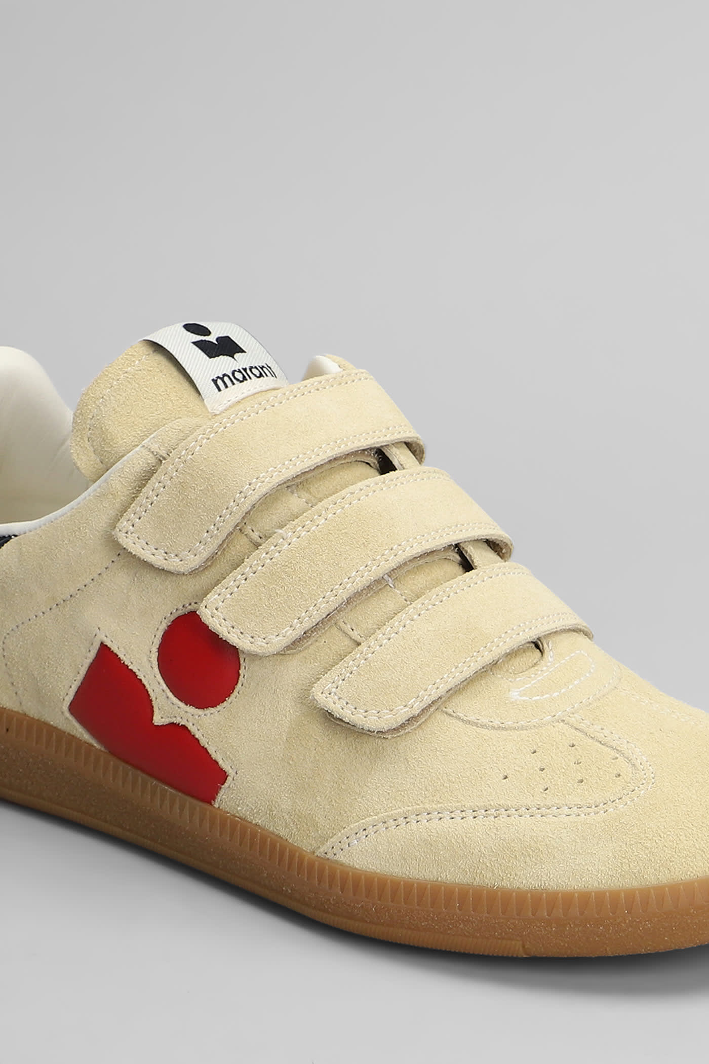 Isabel Marant Suede Luxe Sneakers Rubber Sole