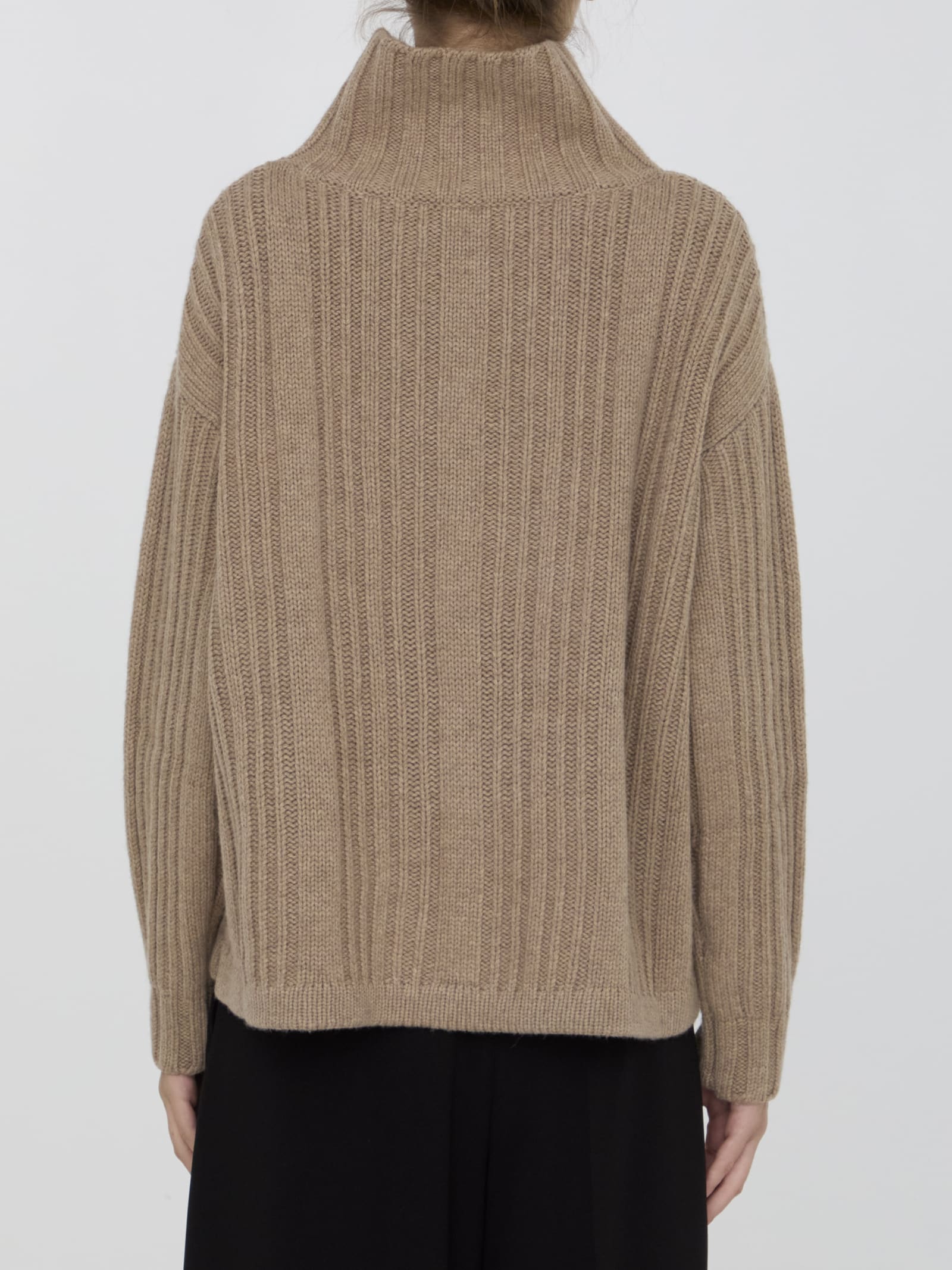 Shop Max Mara Vitalba Sweater In Beige