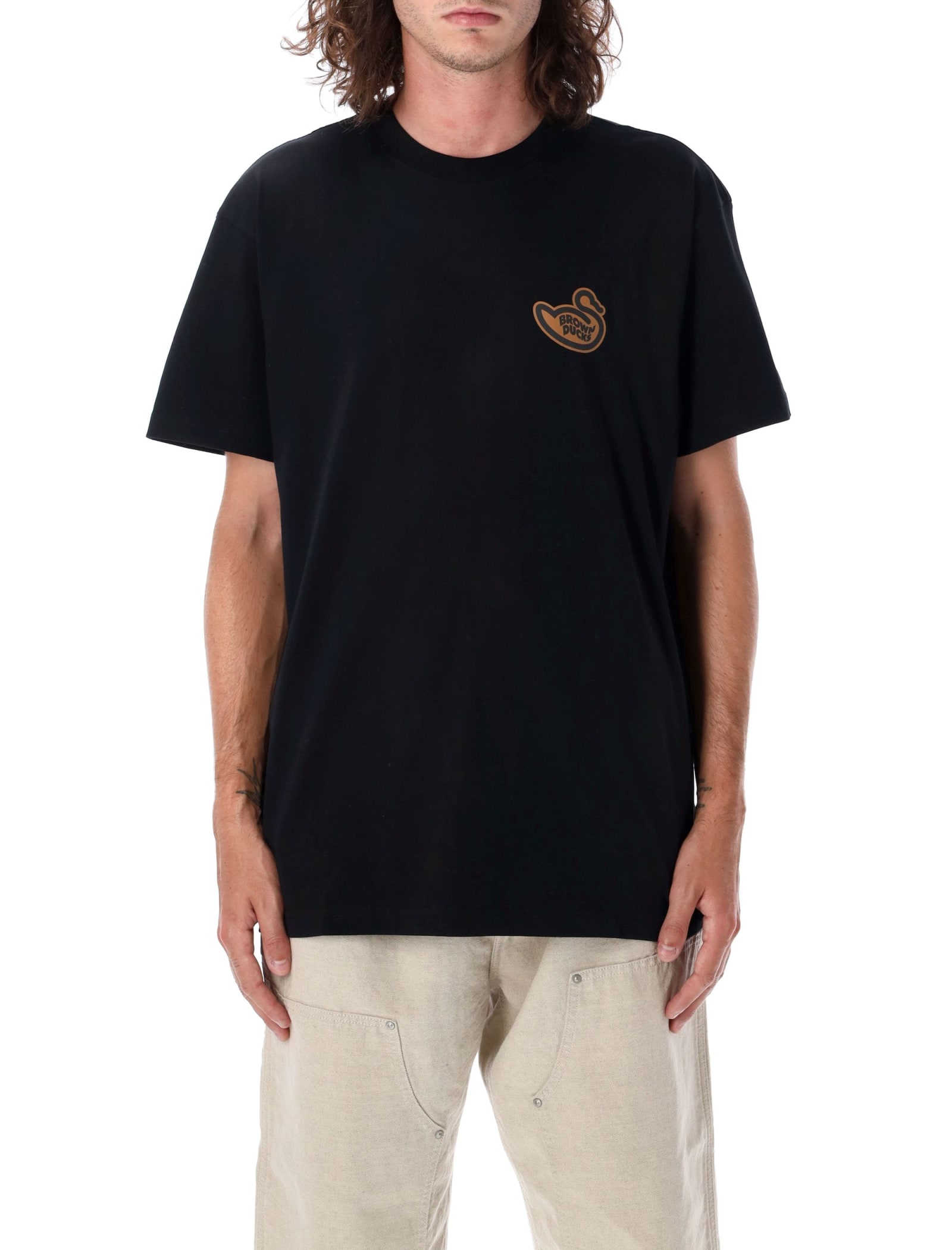 Shop Carhartt Ducks T-shirt In Black